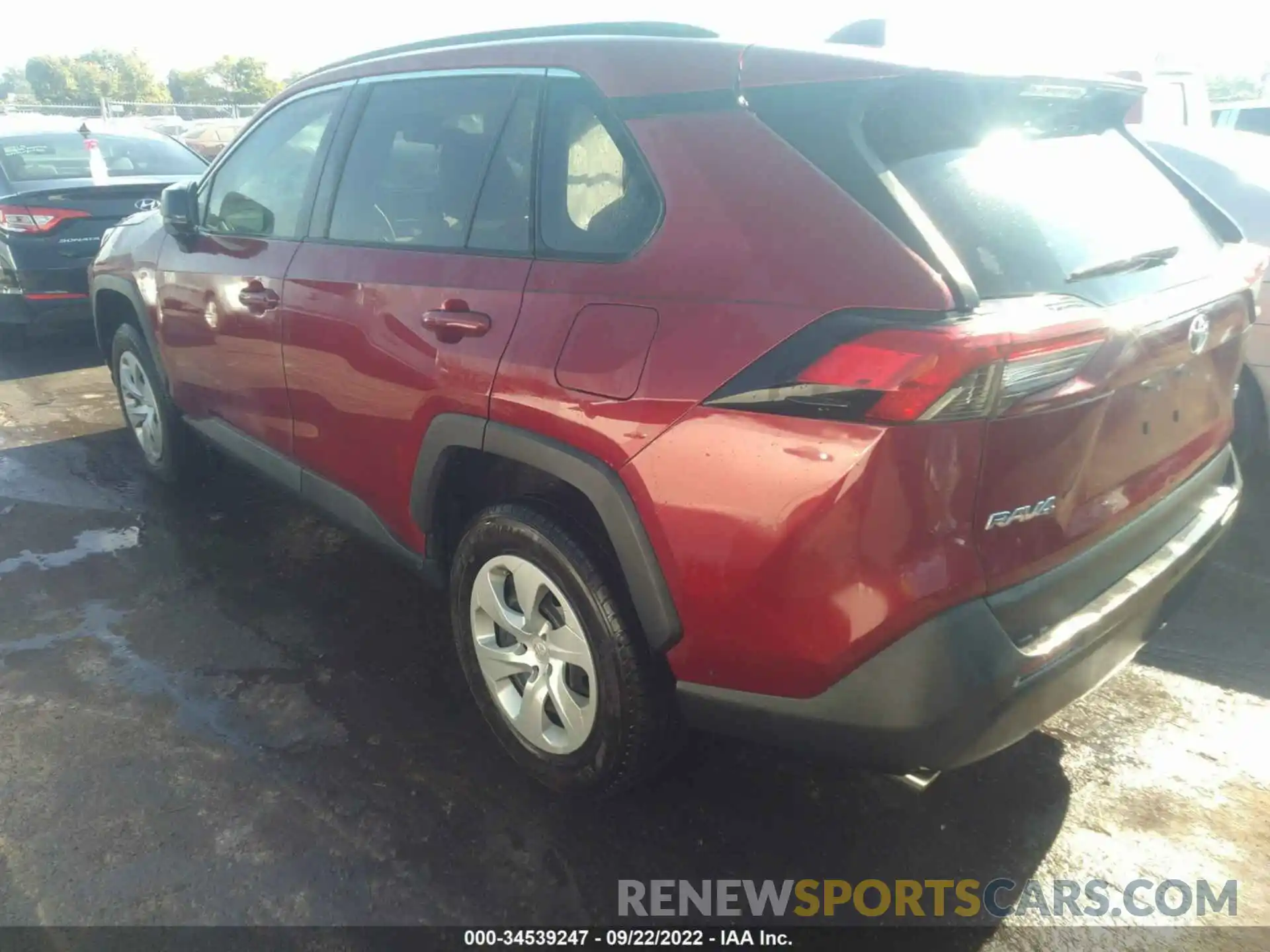 3 Photograph of a damaged car 2T3H1RFV0KW038169 TOYOTA RAV4 2019