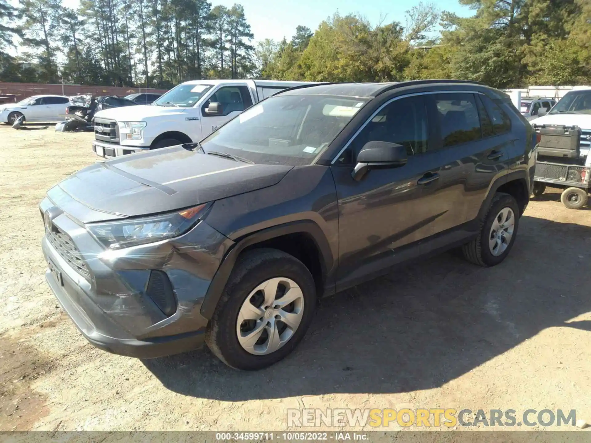 2 Photograph of a damaged car 2T3H1RFV0KW040553 TOYOTA RAV4 2019