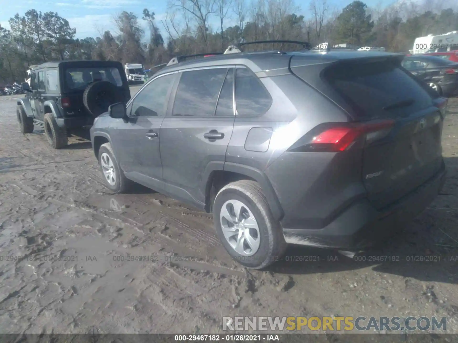 3 Photograph of a damaged car 2T3H1RFV0KW042674 TOYOTA RAV4 2019