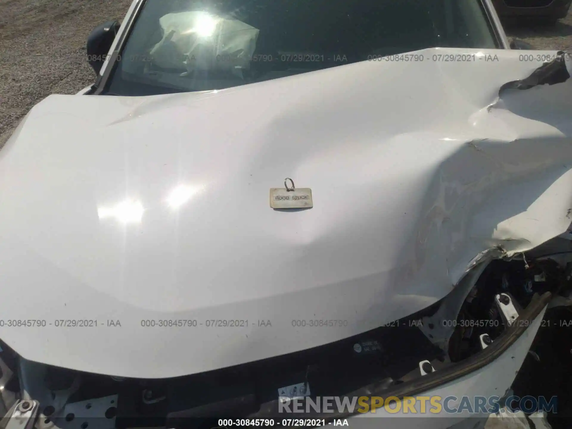 10 Photograph of a damaged car 2T3H1RFV0KW043307 TOYOTA RAV4 2019