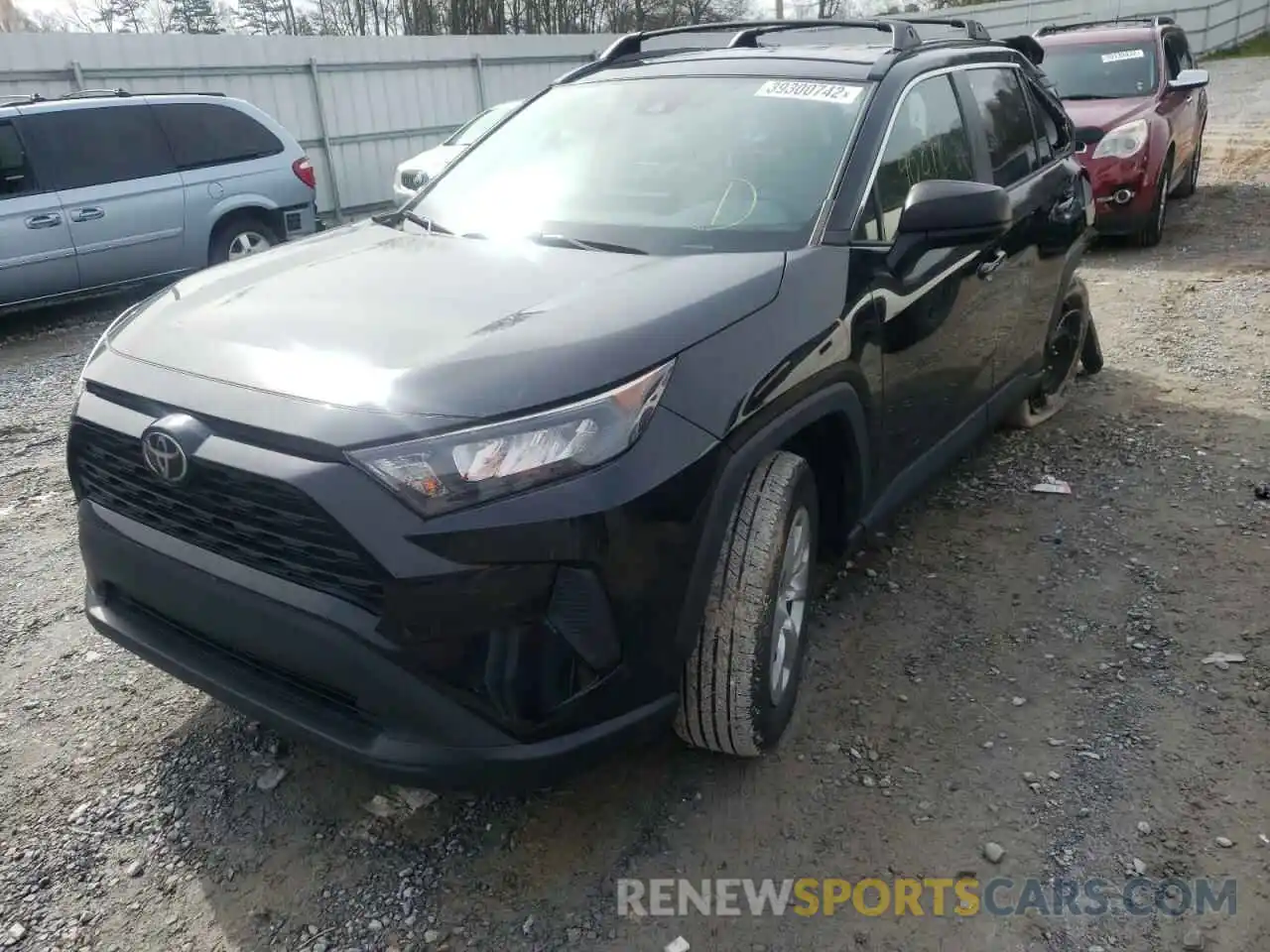 2 Фотография поврежденного автомобиля 2T3H1RFV0KW054887 TOYOTA RAV4 2019