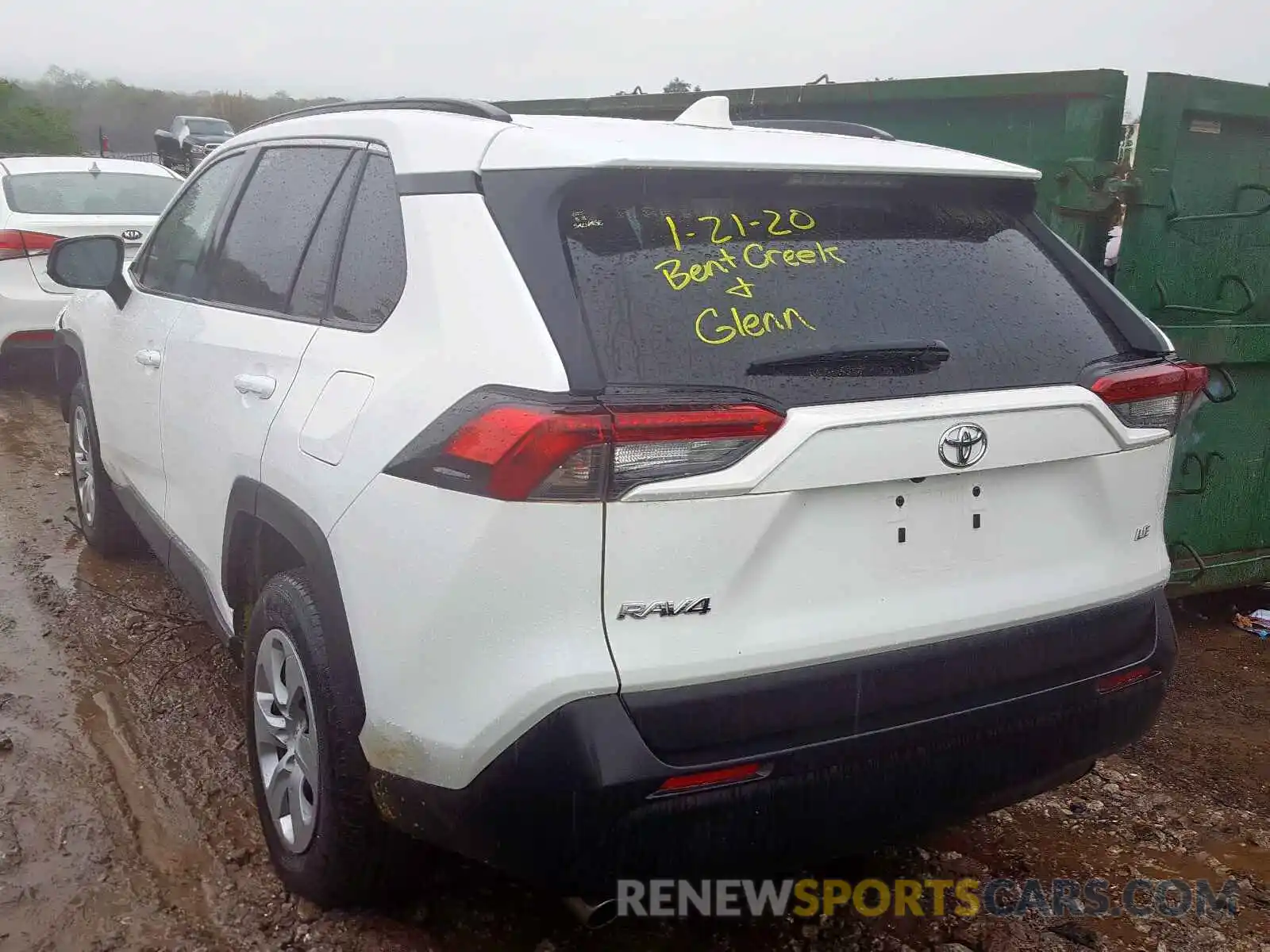 3 Photograph of a damaged car 2T3H1RFV1KC004100 TOYOTA RAV4 2019