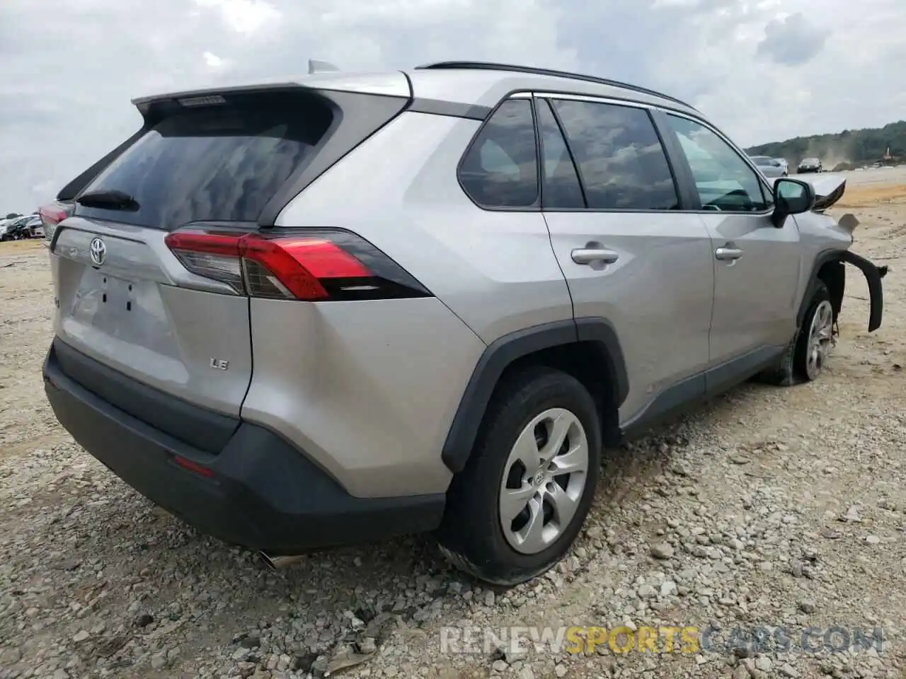 4 Фотография поврежденного автомобиля 2T3H1RFV1KC007319 TOYOTA RAV4 2019