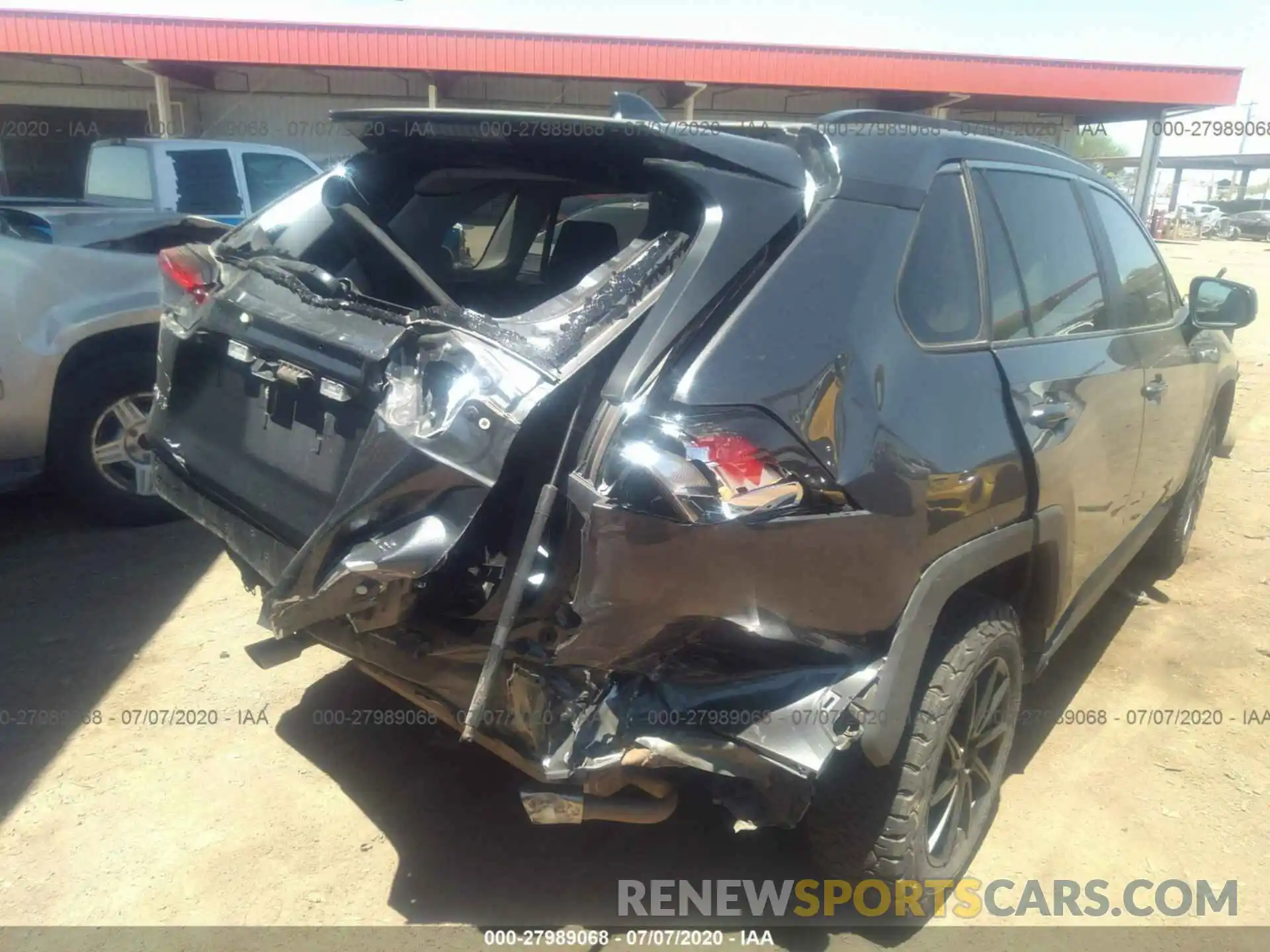 6 Фотография поврежденного автомобиля 2T3H1RFV1KC012696 TOYOTA RAV4 2019