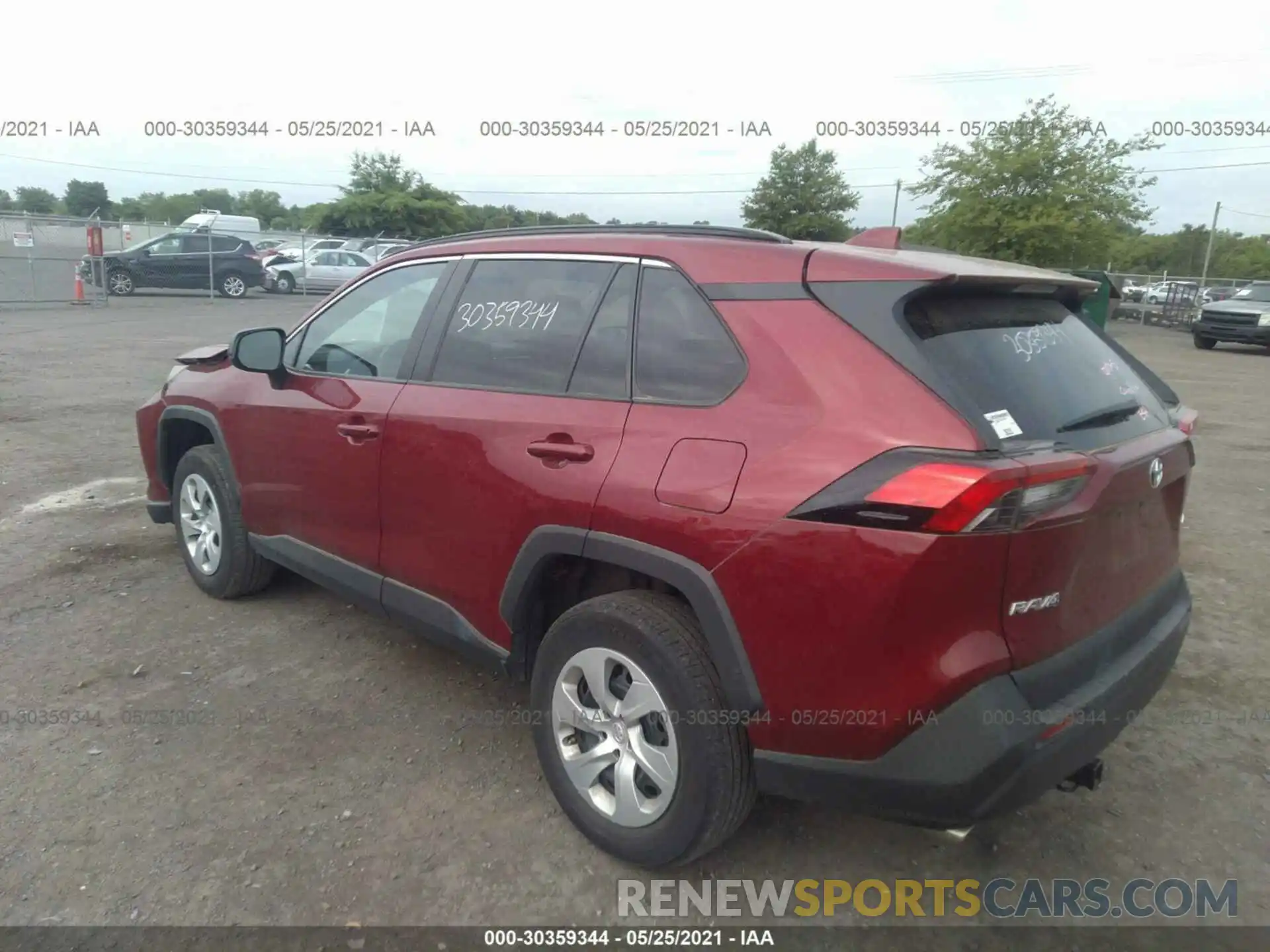 3 Фотография поврежденного автомобиля 2T3H1RFV1KC018465 TOYOTA RAV4 2019