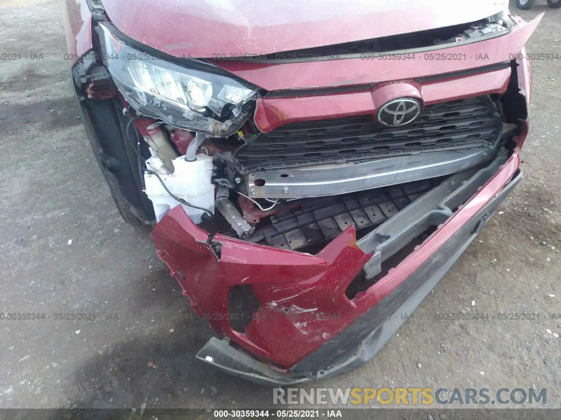 6 Photograph of a damaged car 2T3H1RFV1KC018465 TOYOTA RAV4 2019