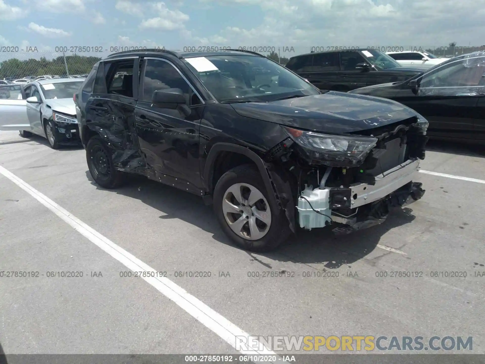 6 Фотография поврежденного автомобиля 2T3H1RFV1KC018840 TOYOTA RAV4 2019