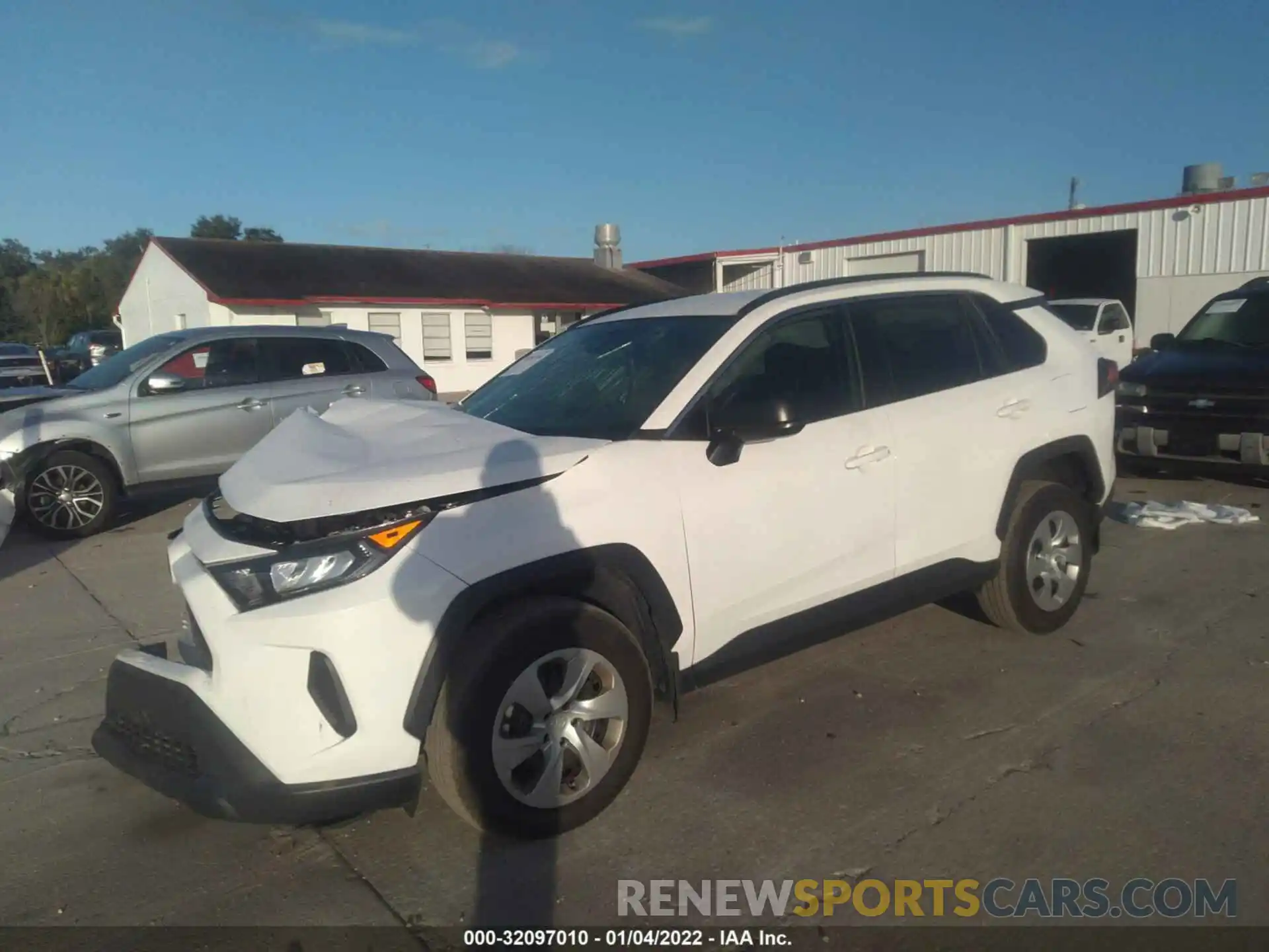 2 Photograph of a damaged car 2T3H1RFV1KC018854 TOYOTA RAV4 2019