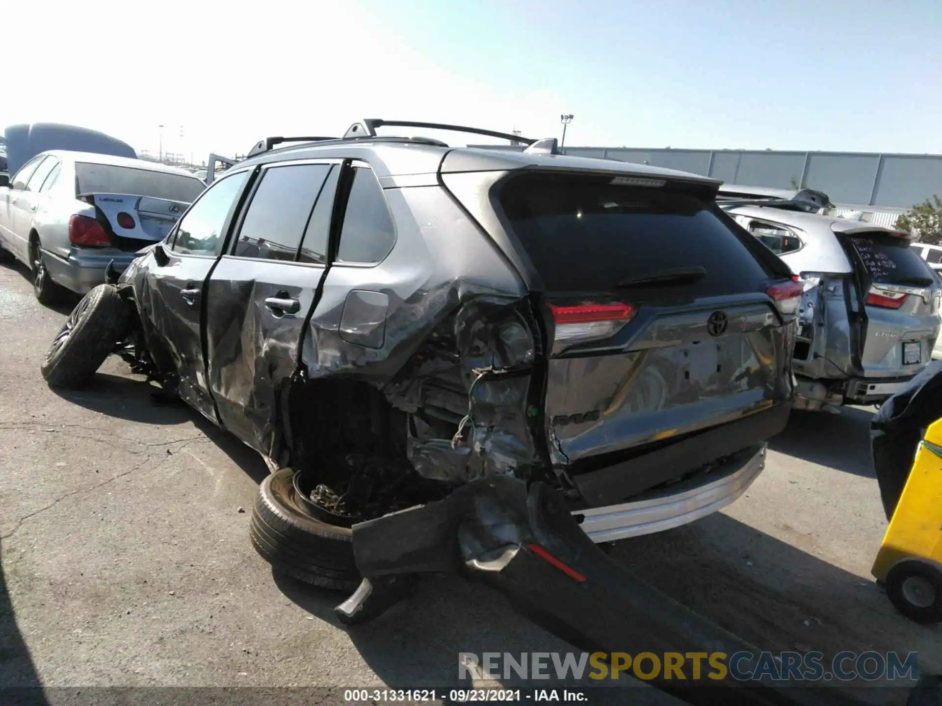 3 Photograph of a damaged car 2T3H1RFV1KC023942 TOYOTA RAV4 2019