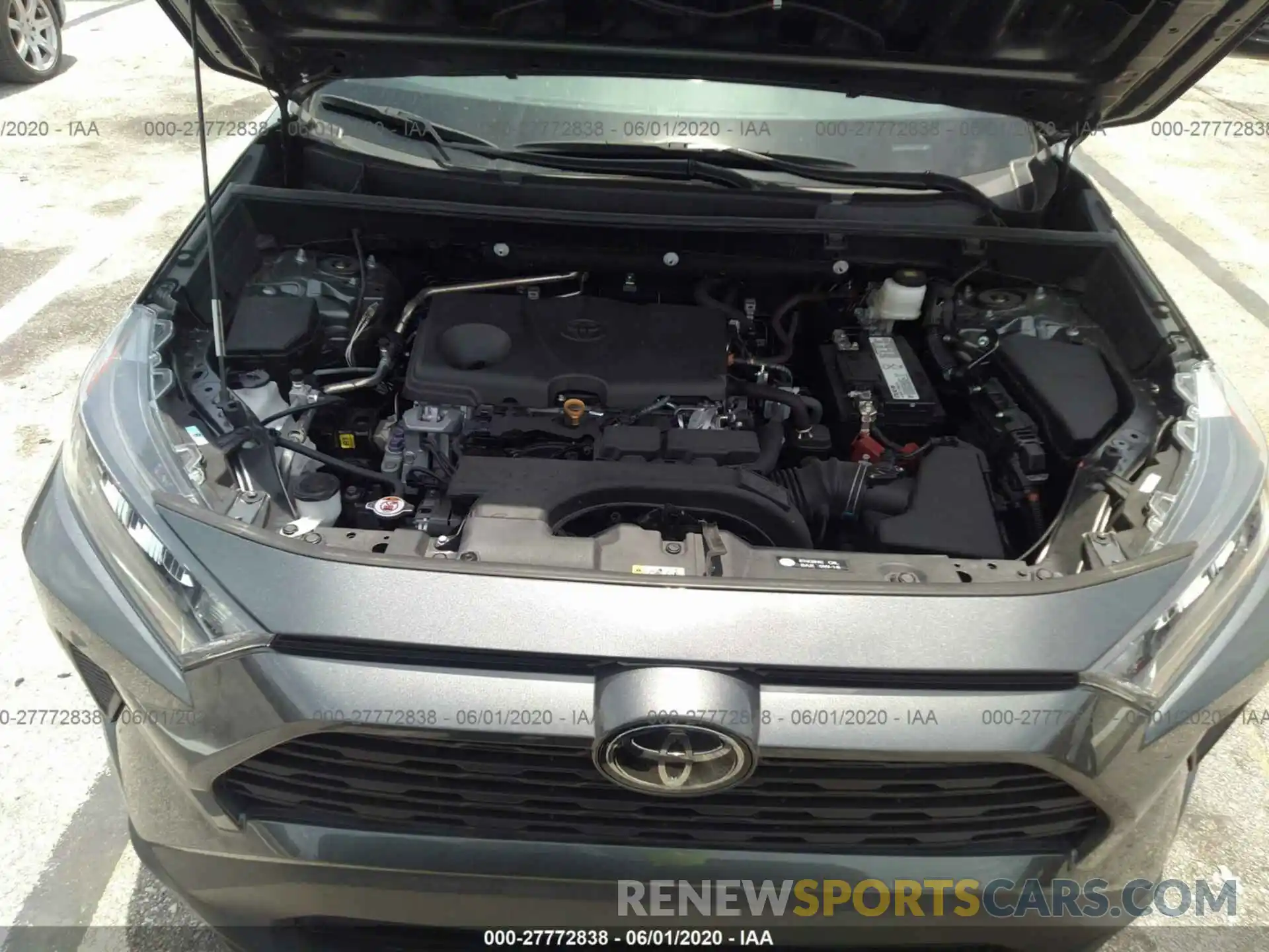 10 Фотография поврежденного автомобиля 2T3H1RFV1KC024072 TOYOTA RAV4 2019