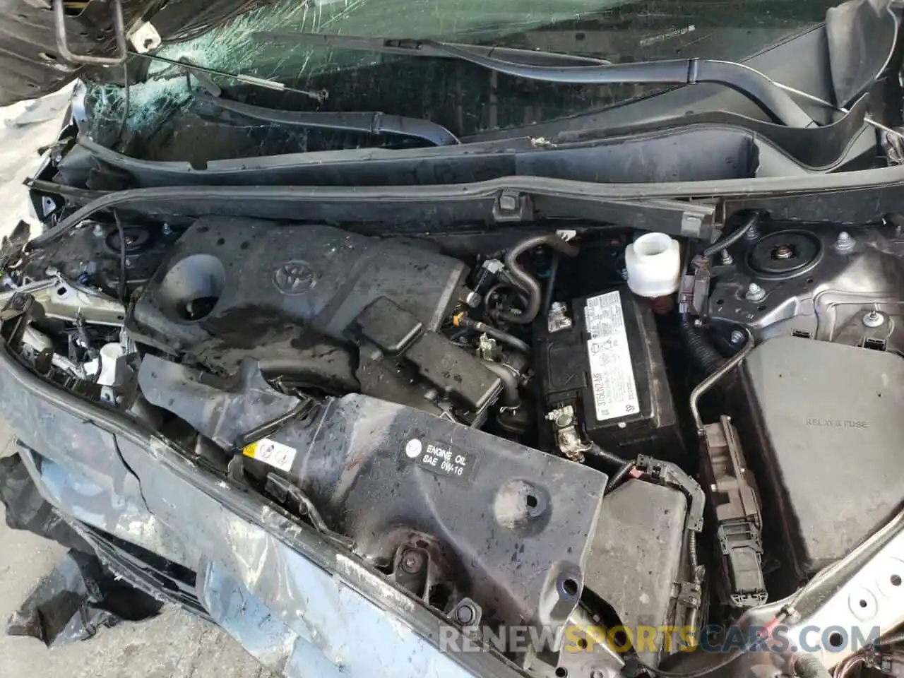 7 Фотография поврежденного автомобиля 2T3H1RFV1KC029336 TOYOTA RAV4 2019