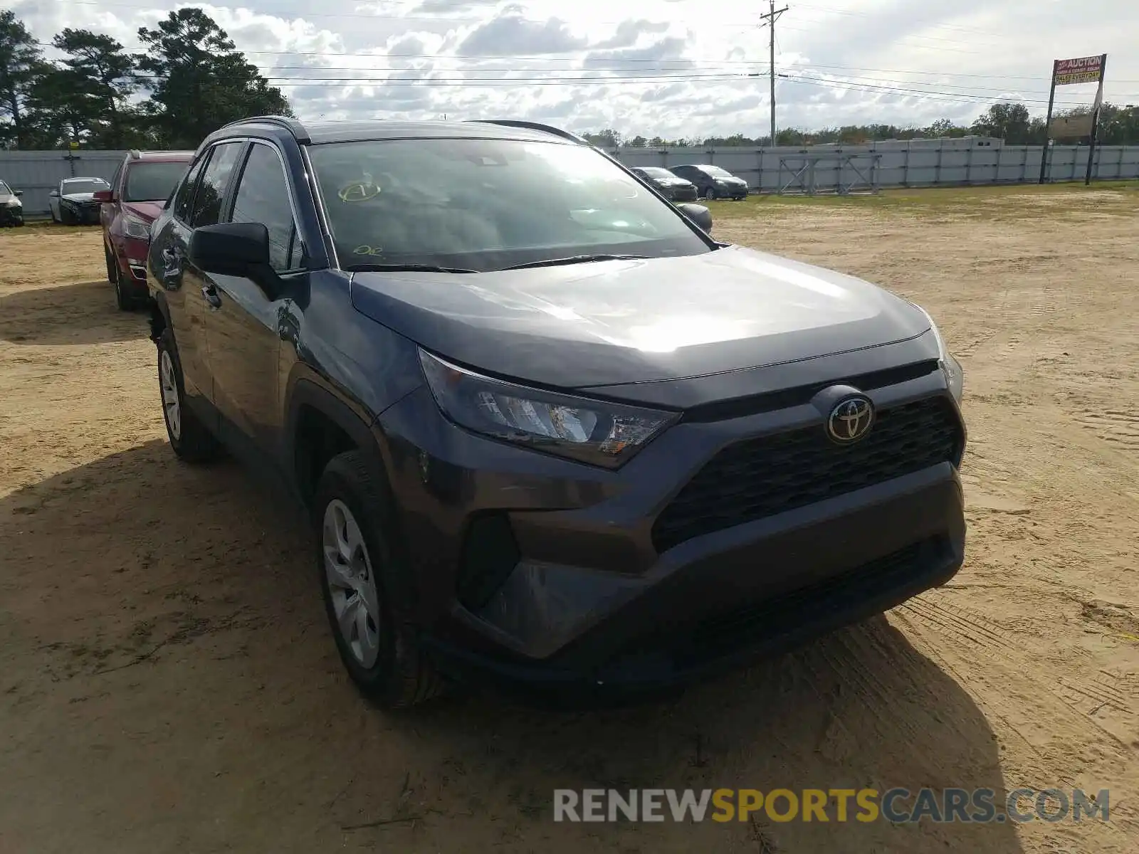 1 Photograph of a damaged car 2T3H1RFV1KC032818 TOYOTA RAV4 2019