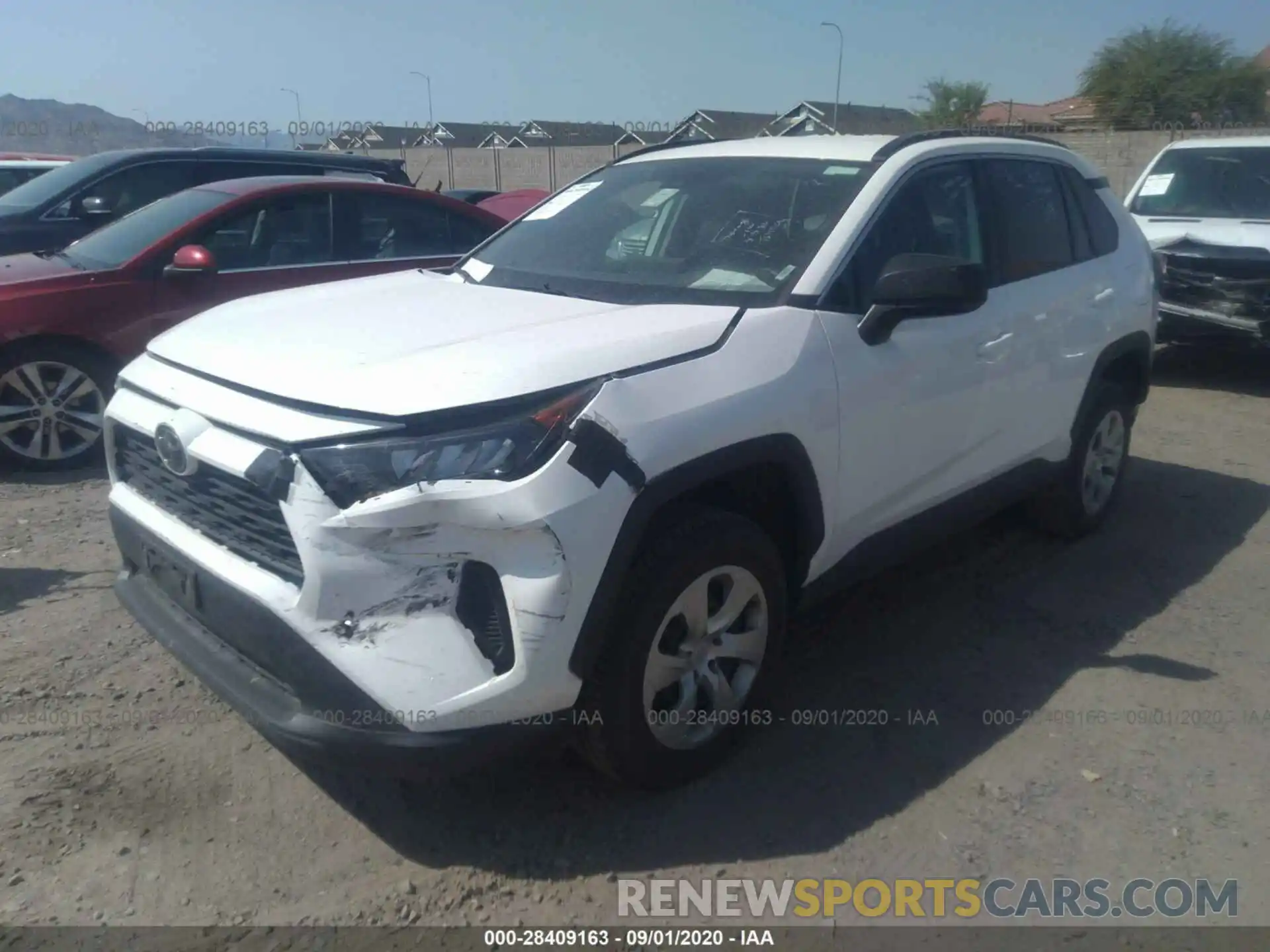 2 Photograph of a damaged car 2T3H1RFV1KW003723 TOYOTA RAV4 2019