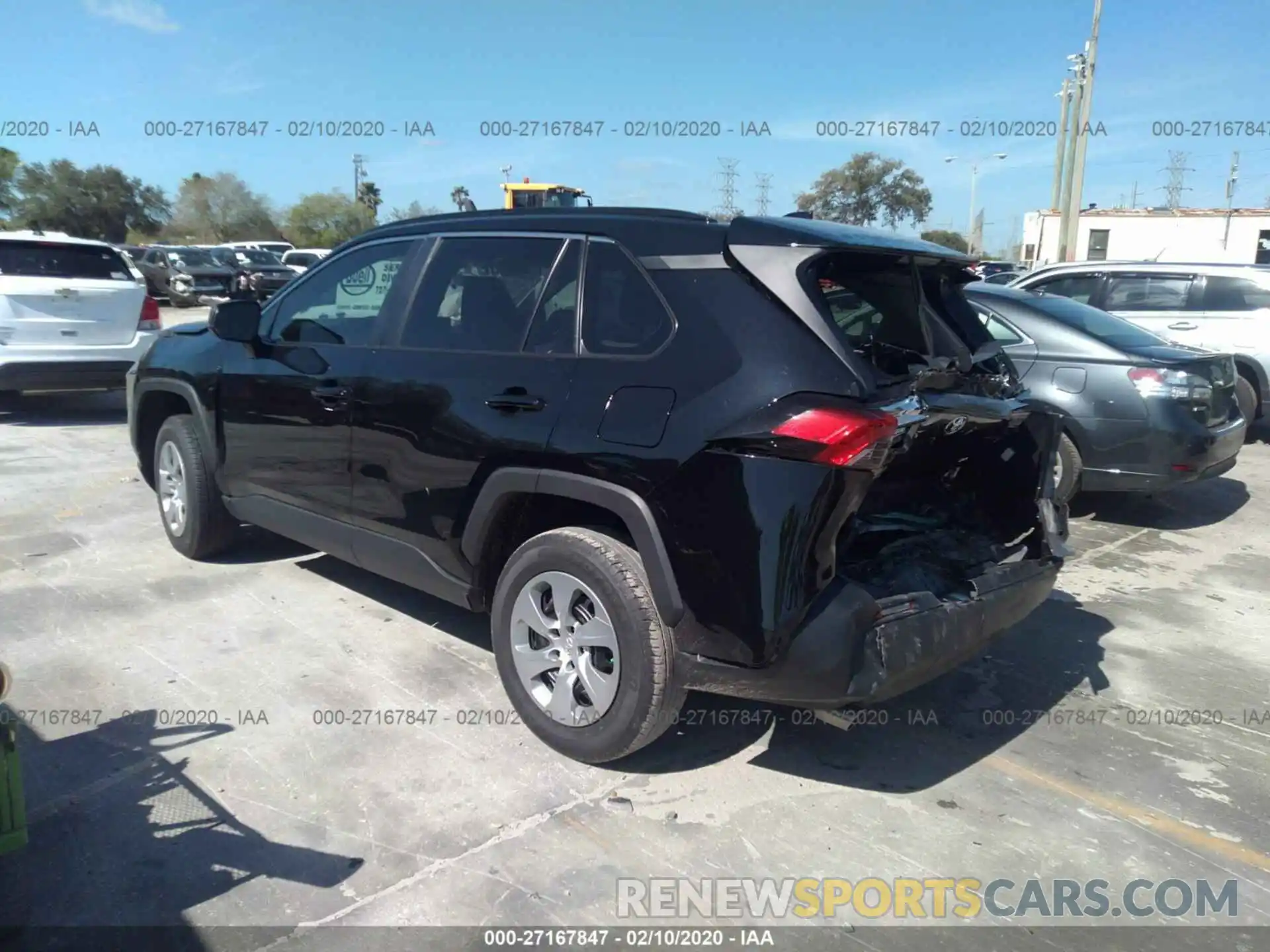 3 Photograph of a damaged car 2T3H1RFV1KW004855 TOYOTA RAV4 2019