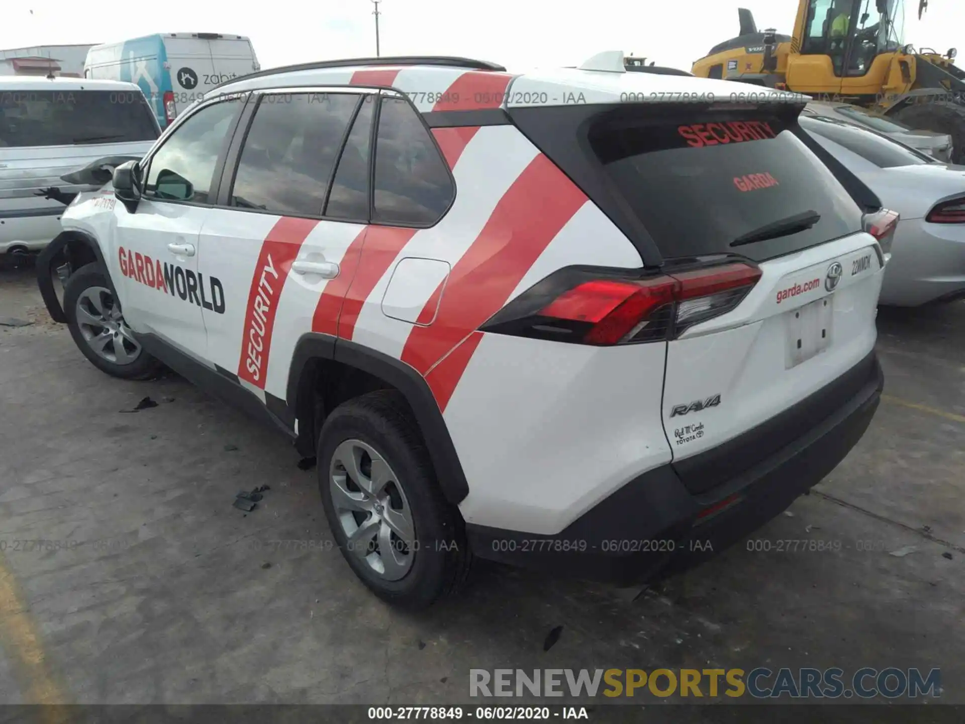 3 Фотография поврежденного автомобиля 2T3H1RFV1KW005049 TOYOTA RAV4 2019