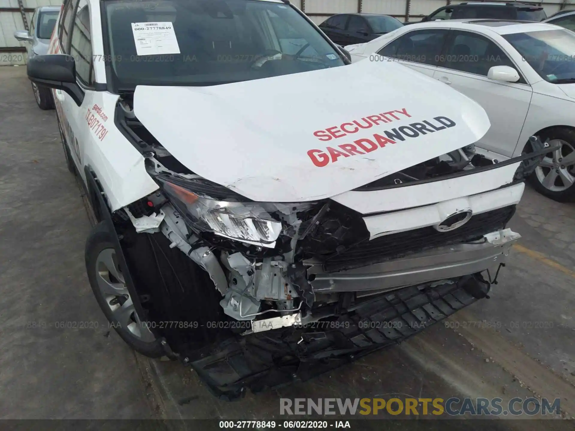 6 Photograph of a damaged car 2T3H1RFV1KW005049 TOYOTA RAV4 2019