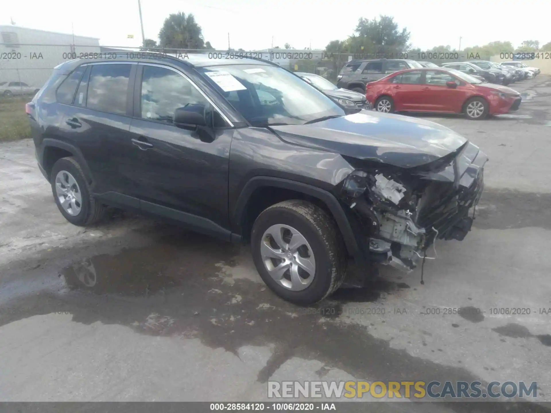 1 Фотография поврежденного автомобиля 2T3H1RFV1KW020716 TOYOTA RAV4 2019