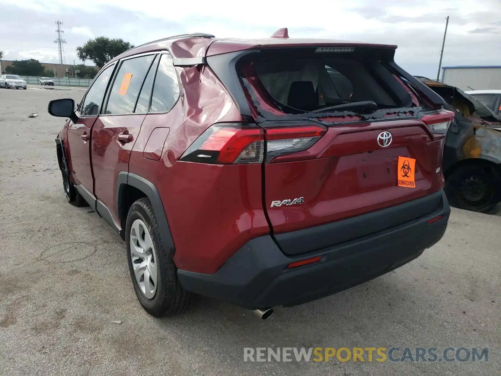 3 Фотография поврежденного автомобиля 2T3H1RFV1KW021123 TOYOTA RAV4 2019