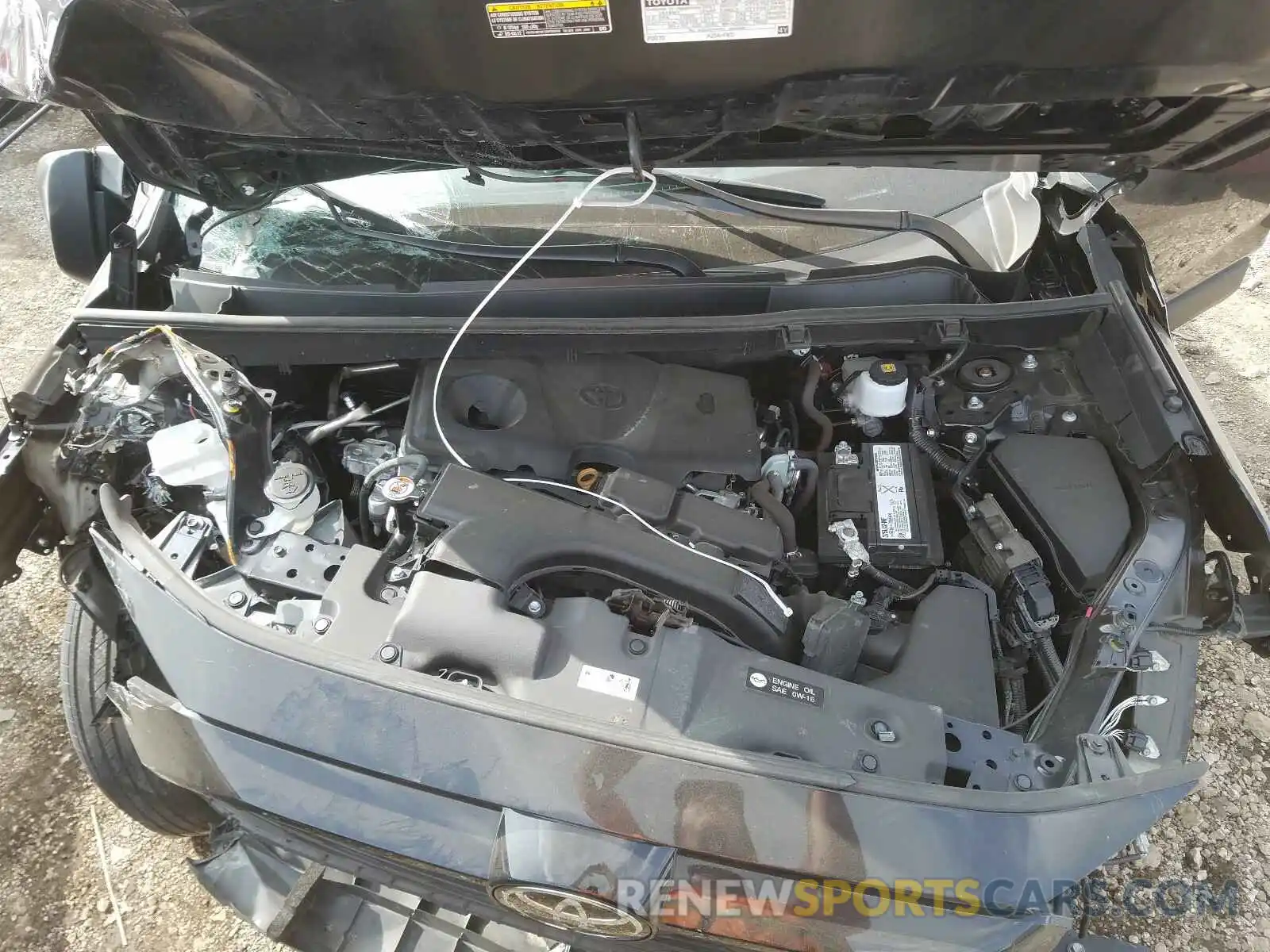 7 Photograph of a damaged car 2T3H1RFV1KW021512 TOYOTA RAV4 2019