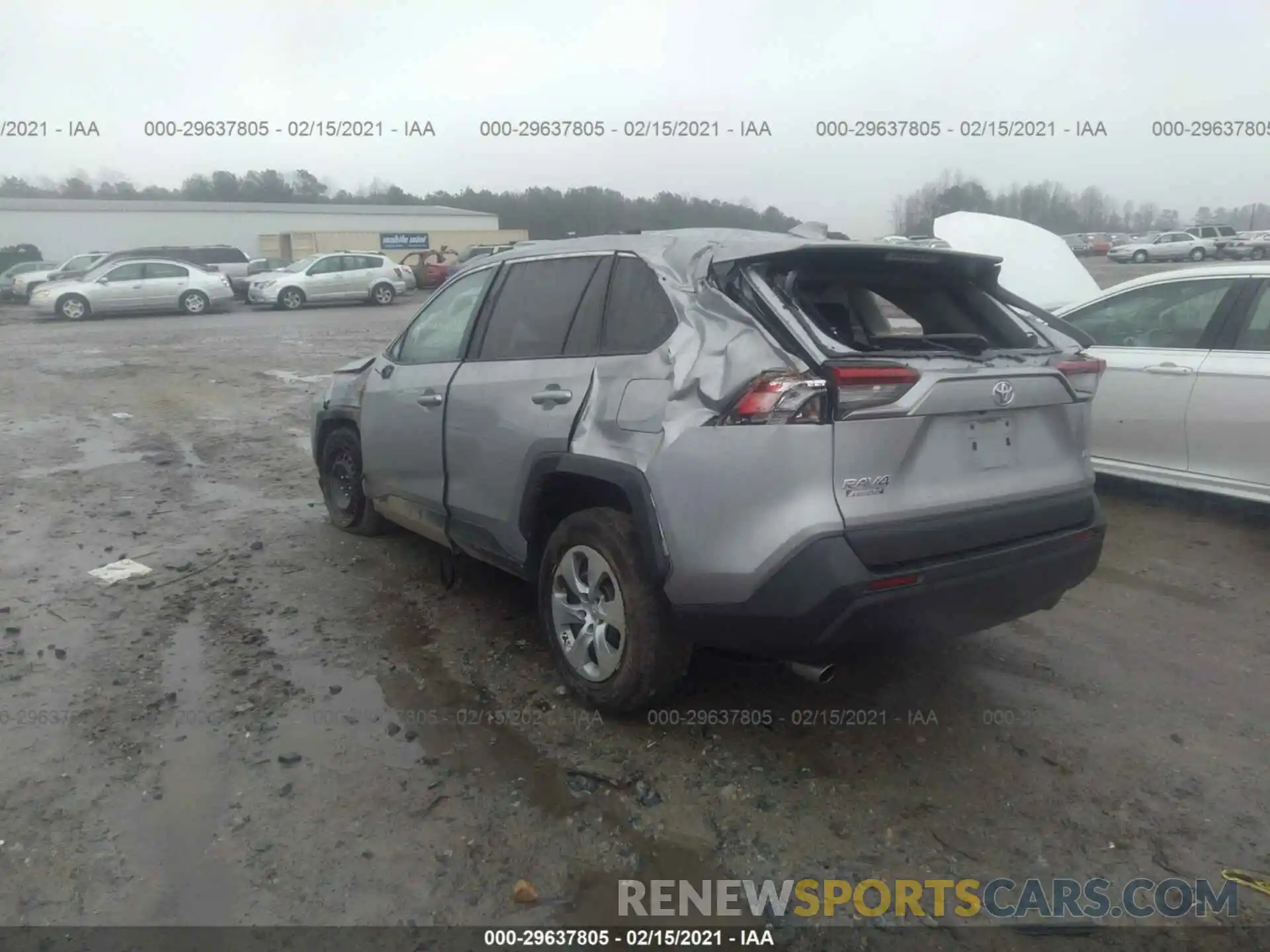 3 Photograph of a damaged car 2T3H1RFV1KW030551 TOYOTA RAV4 2019