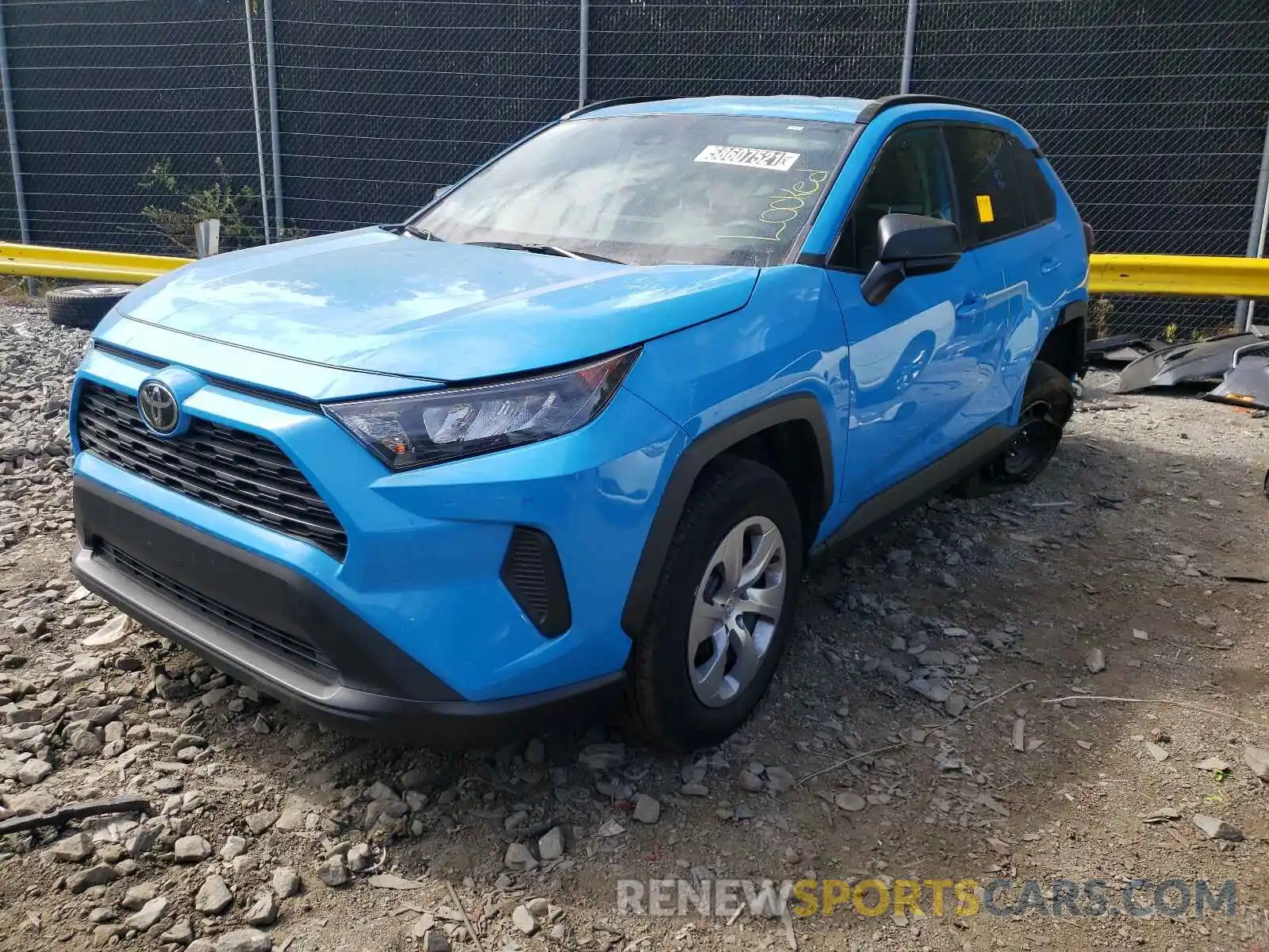 2 Фотография поврежденного автомобиля 2T3H1RFV1KW032235 TOYOTA RAV4 2019