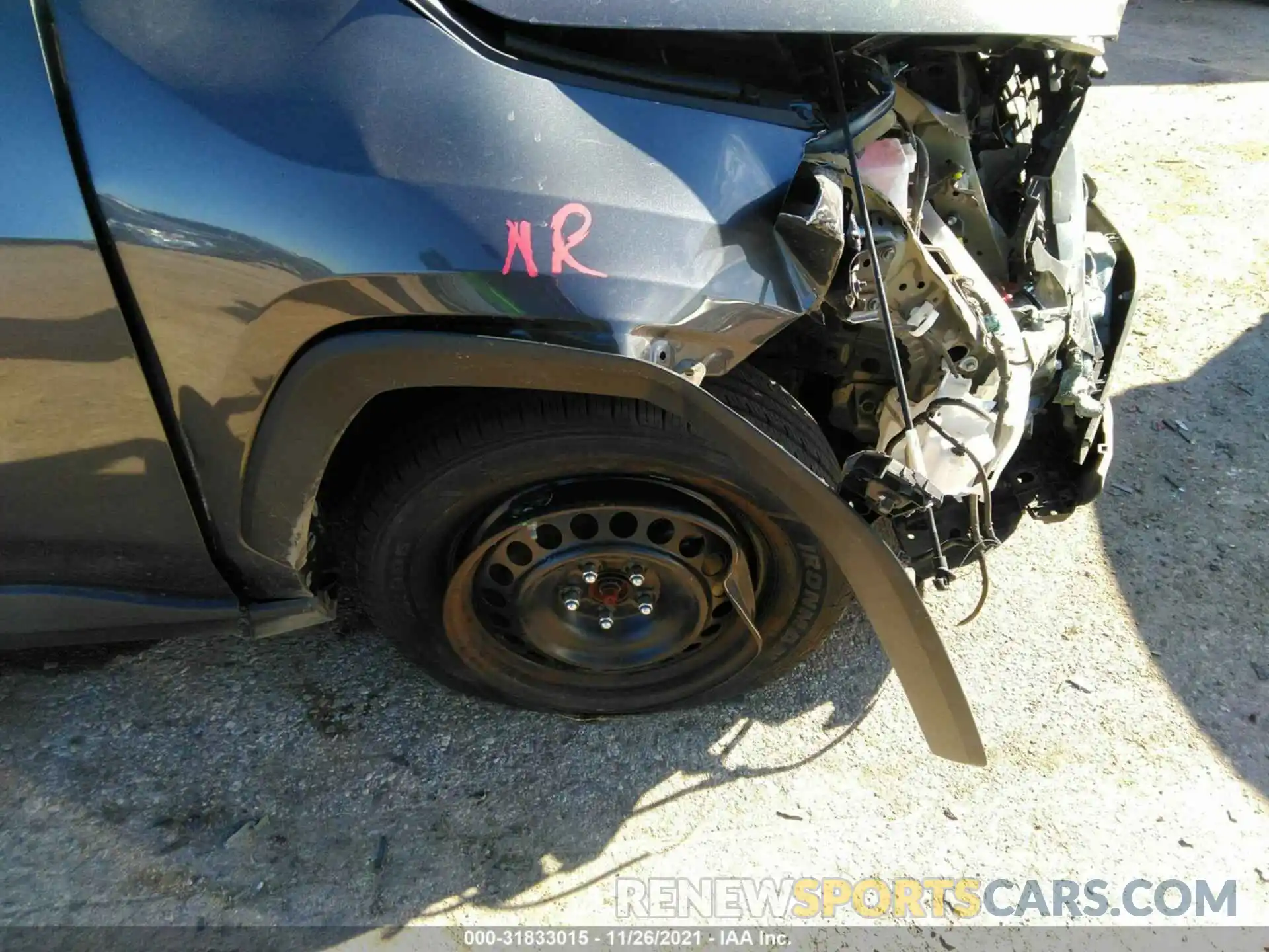 14 Photograph of a damaged car 2T3H1RFV1KW032719 TOYOTA RAV4 2019