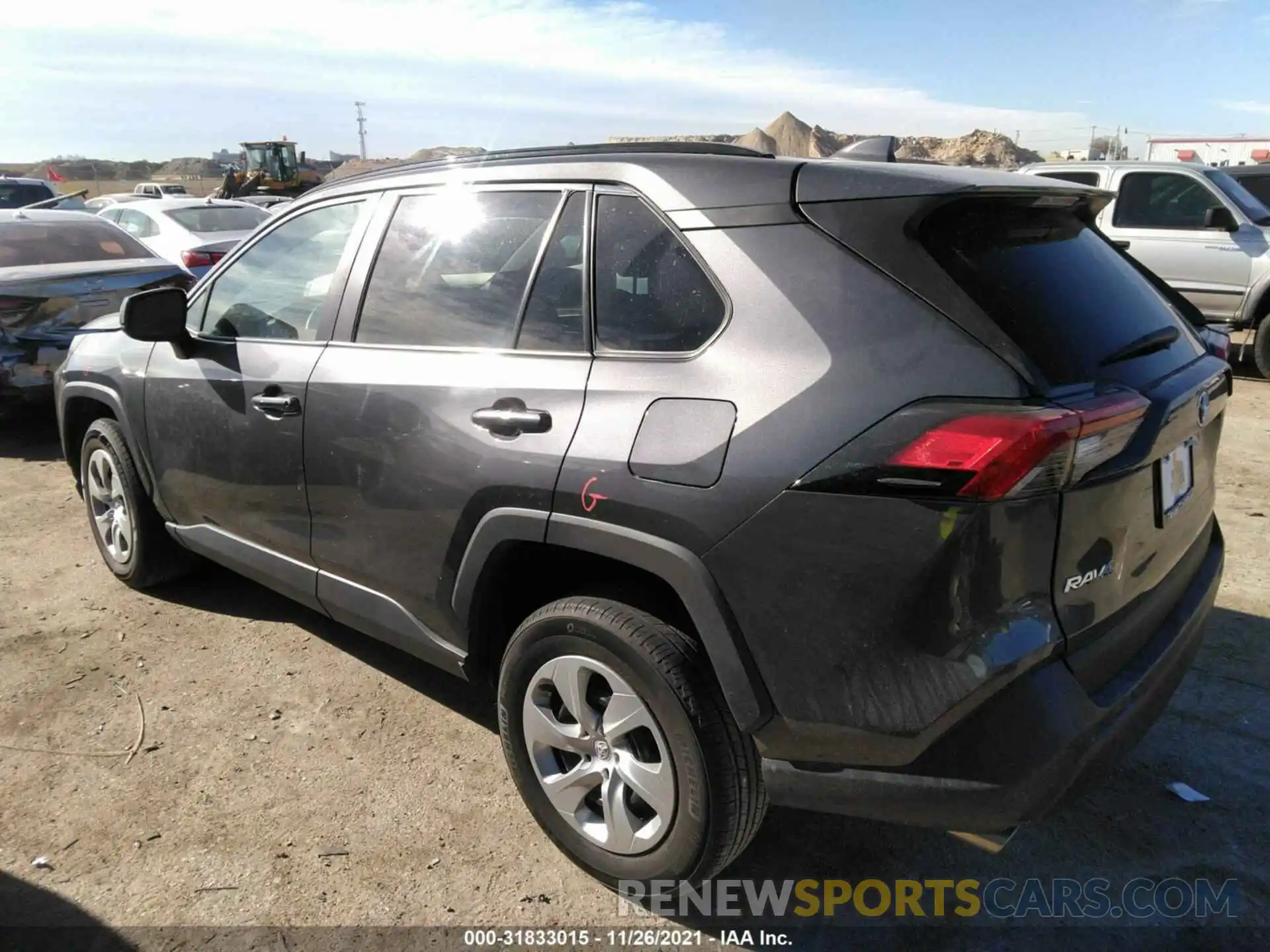 3 Photograph of a damaged car 2T3H1RFV1KW032719 TOYOTA RAV4 2019