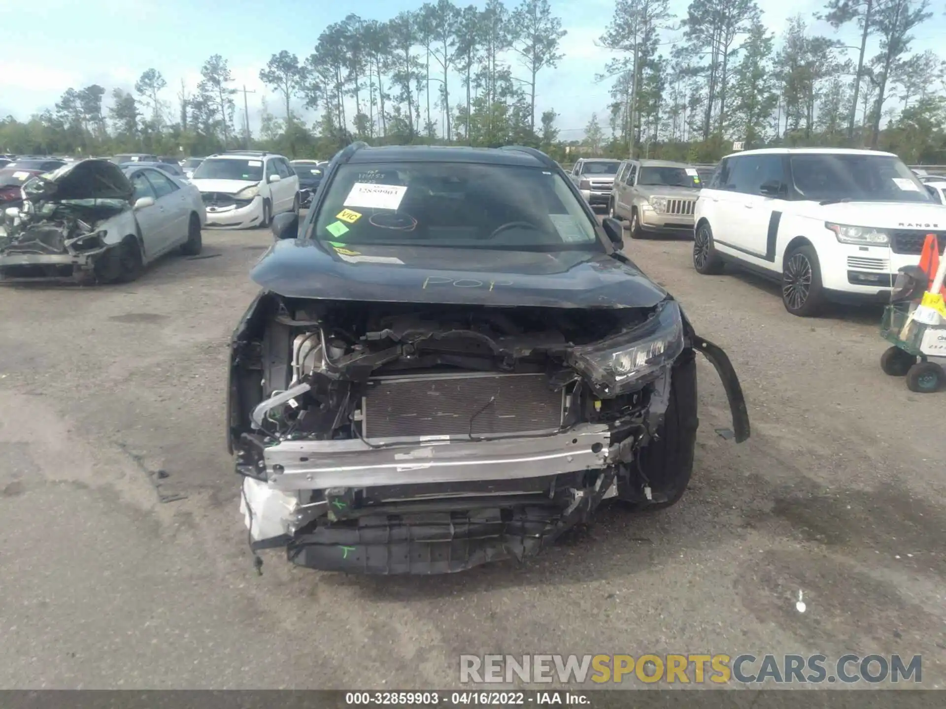 6 Photograph of a damaged car 2T3H1RFV1KW033496 TOYOTA RAV4 2019