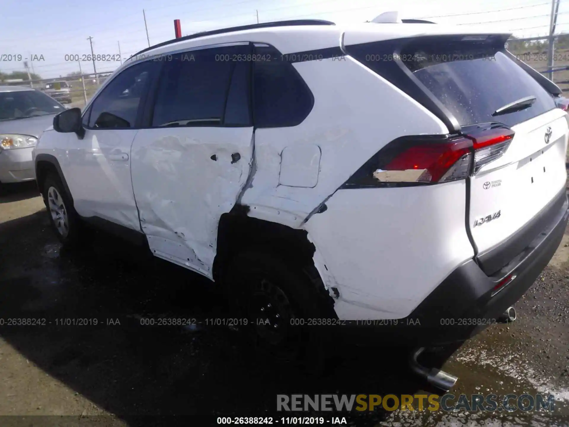 6 Photograph of a damaged car 2T3H1RFV1KW038780 TOYOTA RAV4 2019