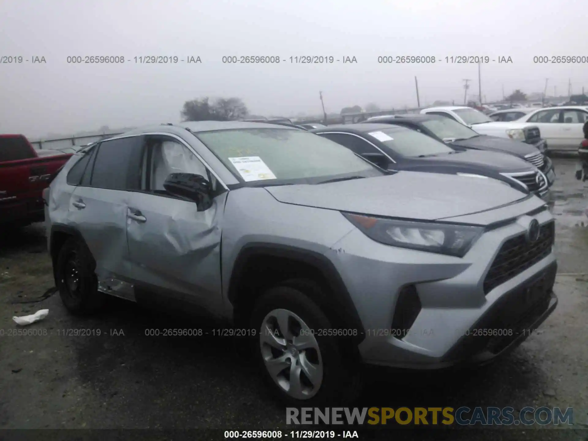 1 Photograph of a damaged car 2T3H1RFV1KW039363 TOYOTA RAV4 2019