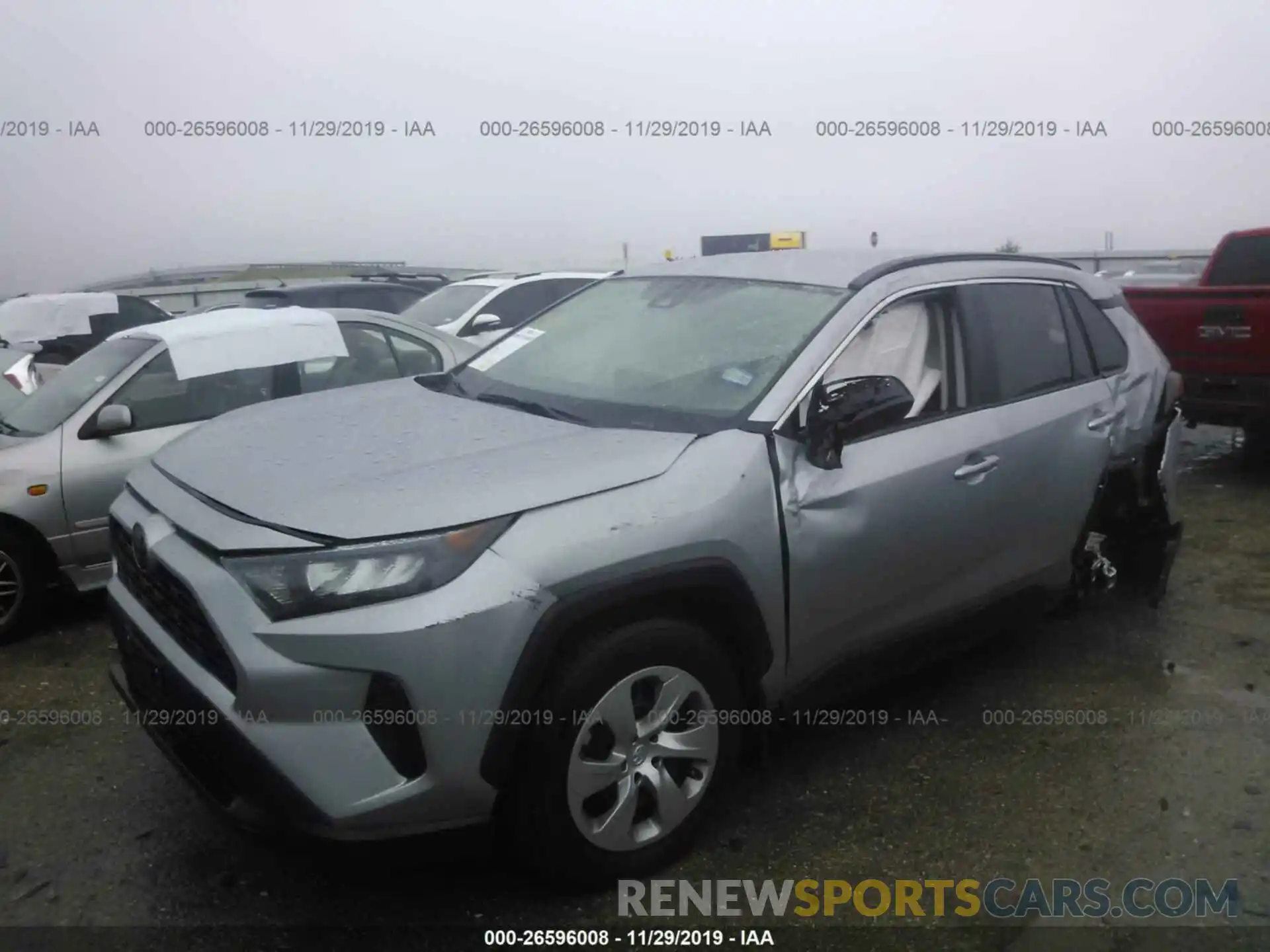 2 Фотография поврежденного автомобиля 2T3H1RFV1KW039363 TOYOTA RAV4 2019