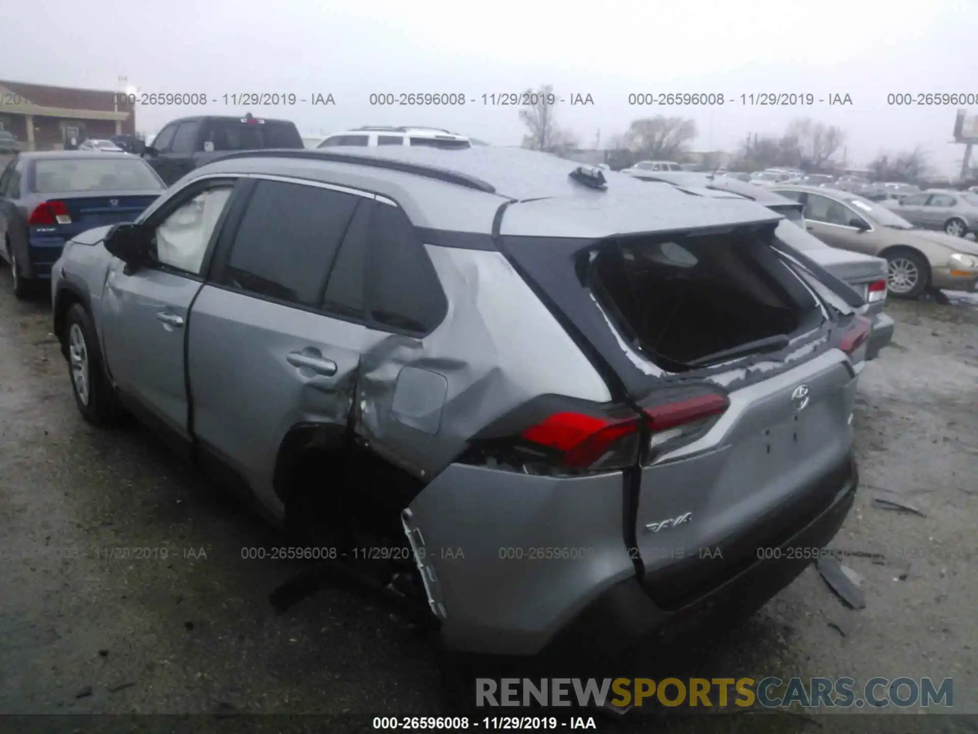 6 Photograph of a damaged car 2T3H1RFV1KW039363 TOYOTA RAV4 2019