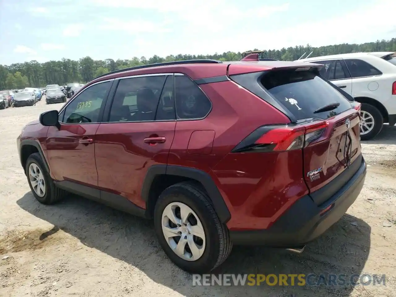 3 Photograph of a damaged car 2T3H1RFV1KW041906 TOYOTA RAV4 2019