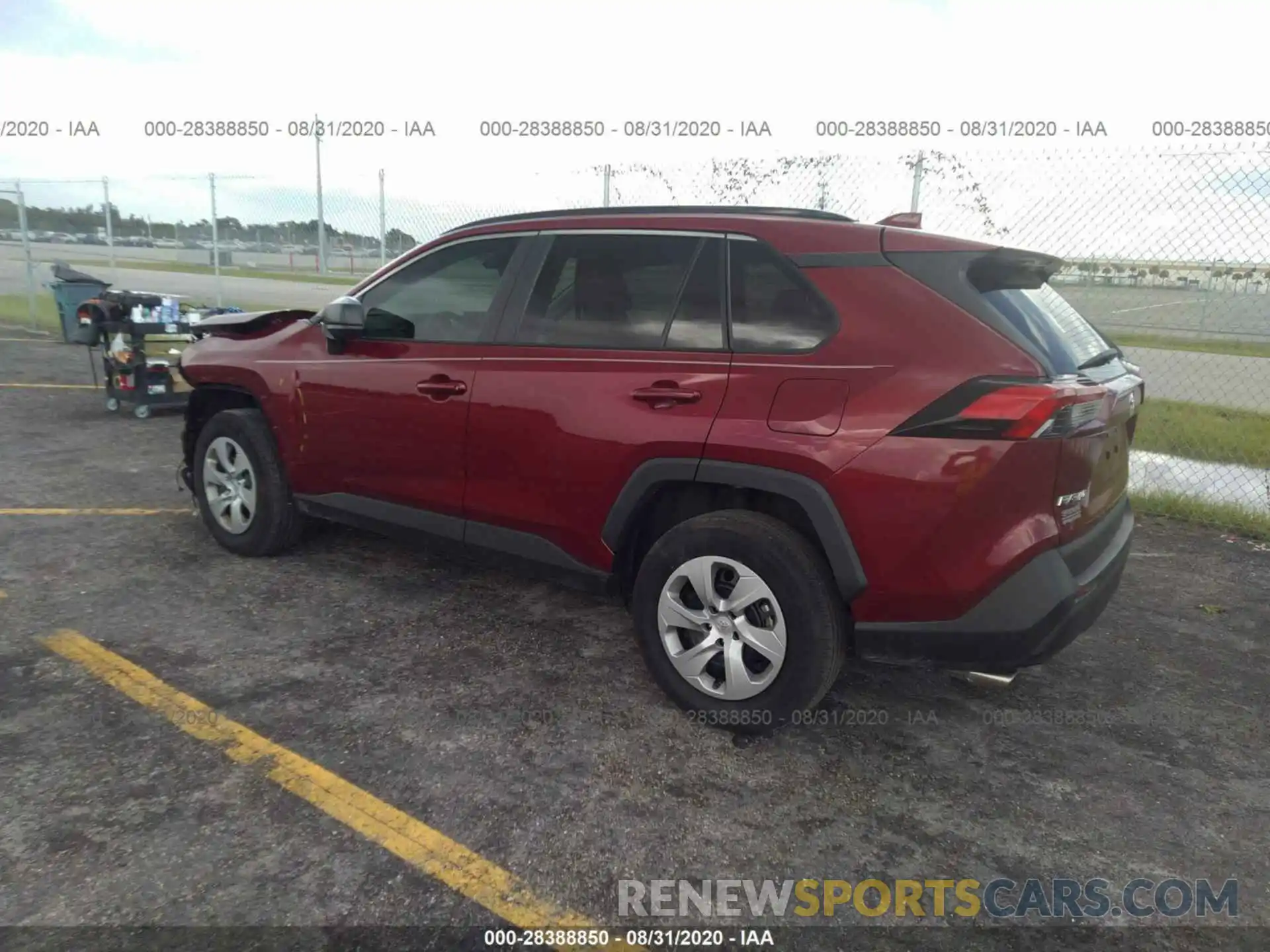 3 Photograph of a damaged car 2T3H1RFV1KW042070 TOYOTA RAV4 2019