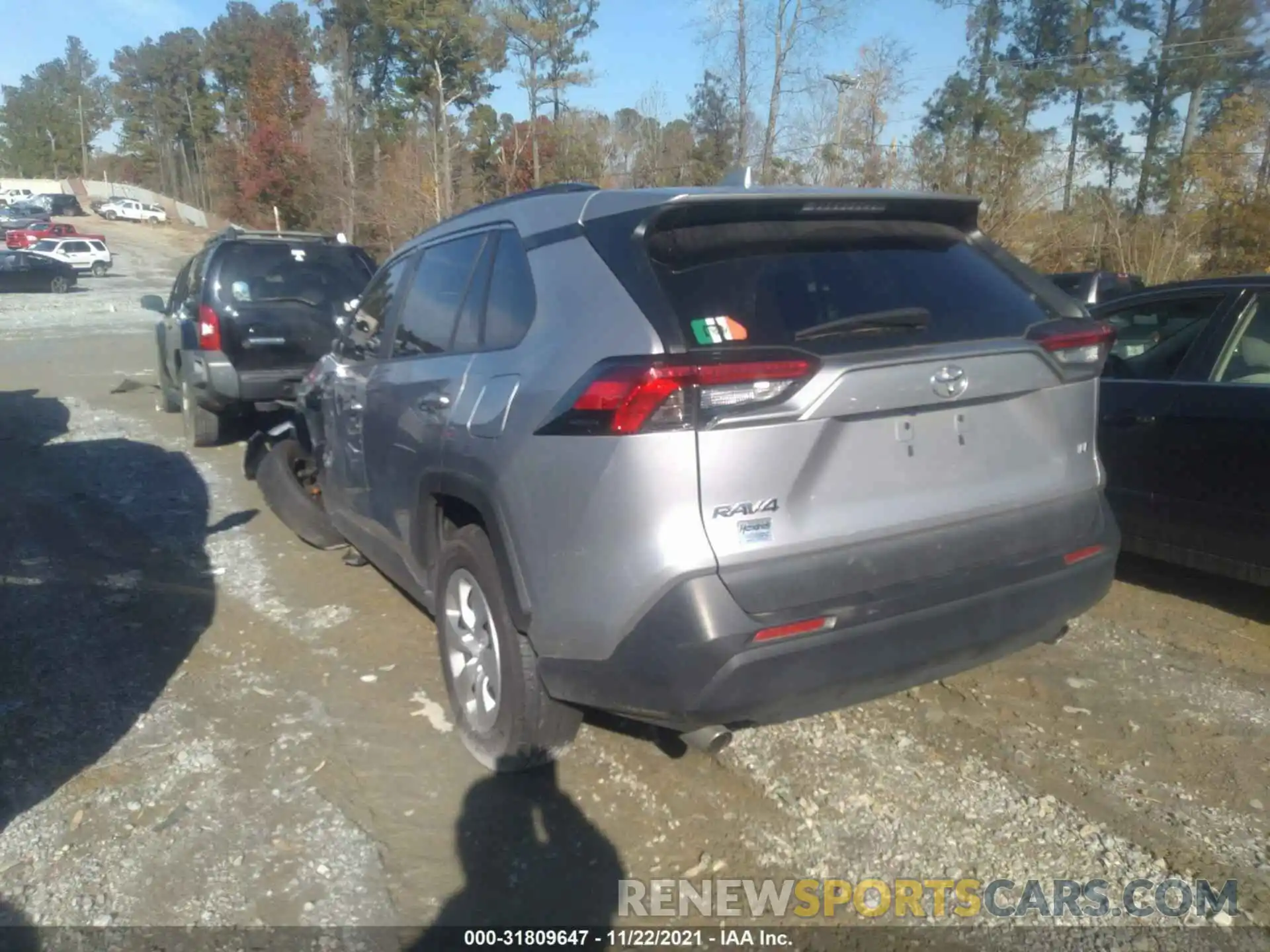 3 Photograph of a damaged car 2T3H1RFV1KW045082 TOYOTA RAV4 2019