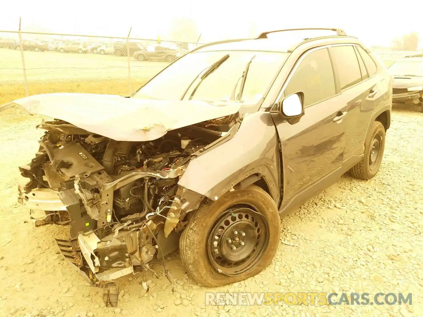 2 Photograph of a damaged car 2T3H1RFV1KW045132 TOYOTA RAV4 2019