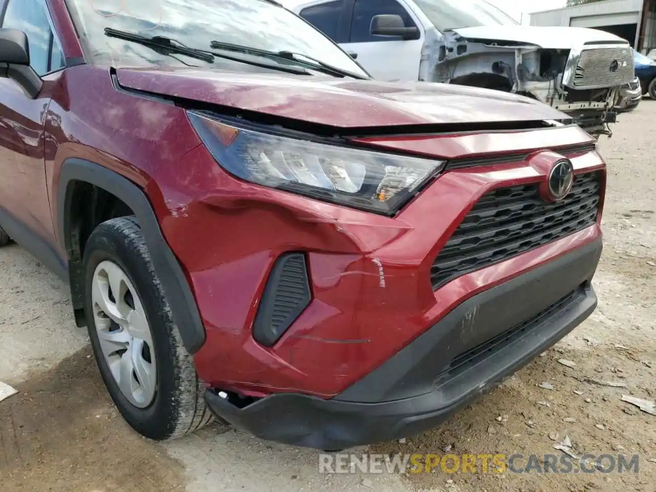 10 Фотография поврежденного автомобиля 2T3H1RFV1KW046264 TOYOTA RAV4 2019