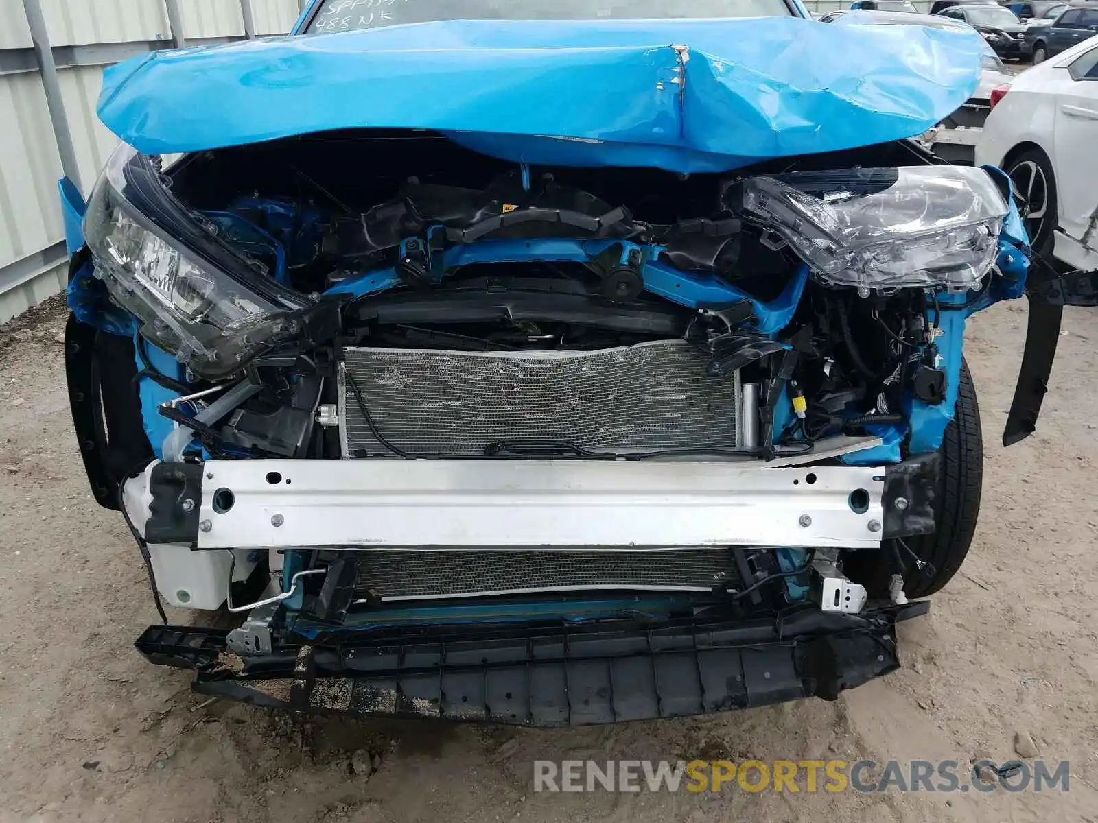 9 Фотография поврежденного автомобиля 2T3H1RFV1KW046460 TOYOTA RAV4 2019