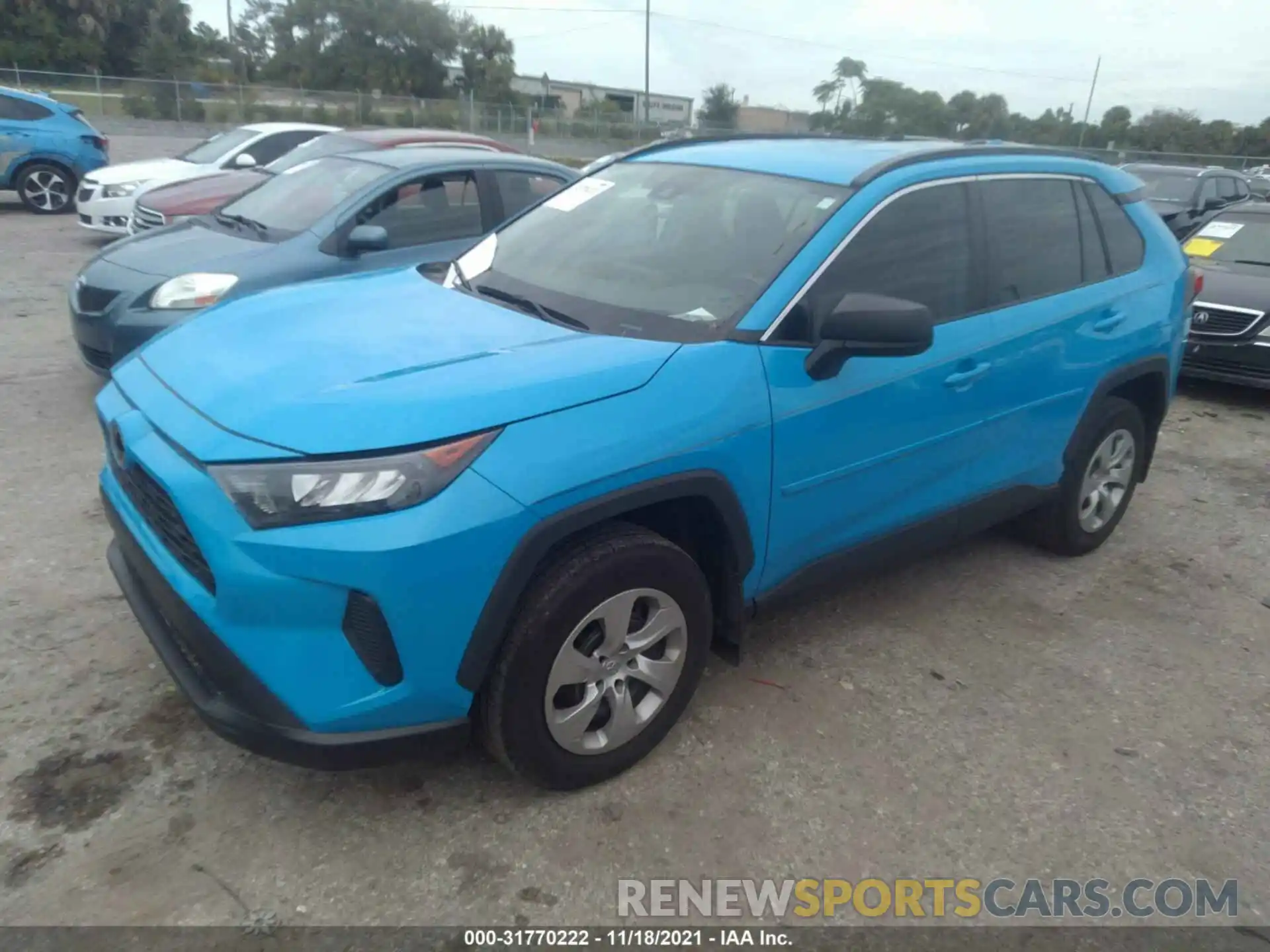 2 Фотография поврежденного автомобиля 2T3H1RFV1KW048452 TOYOTA RAV4 2019