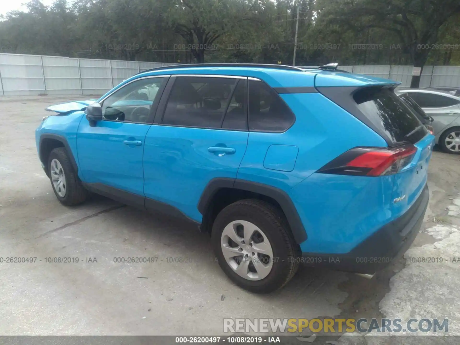 3 Photograph of a damaged car 2T3H1RFV2KC007779 TOYOTA RAV4 2019