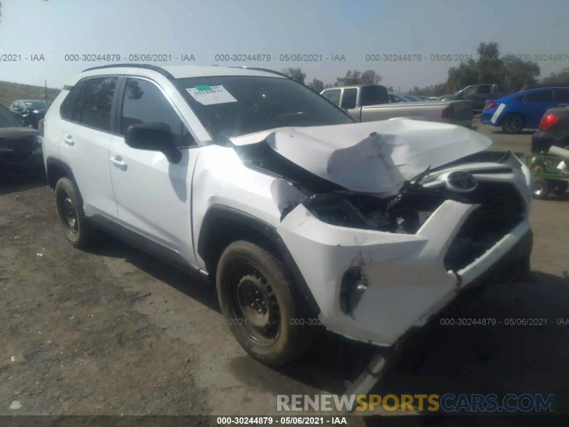 1 Фотография поврежденного автомобиля 2T3H1RFV2KC011430 TOYOTA RAV4 2019