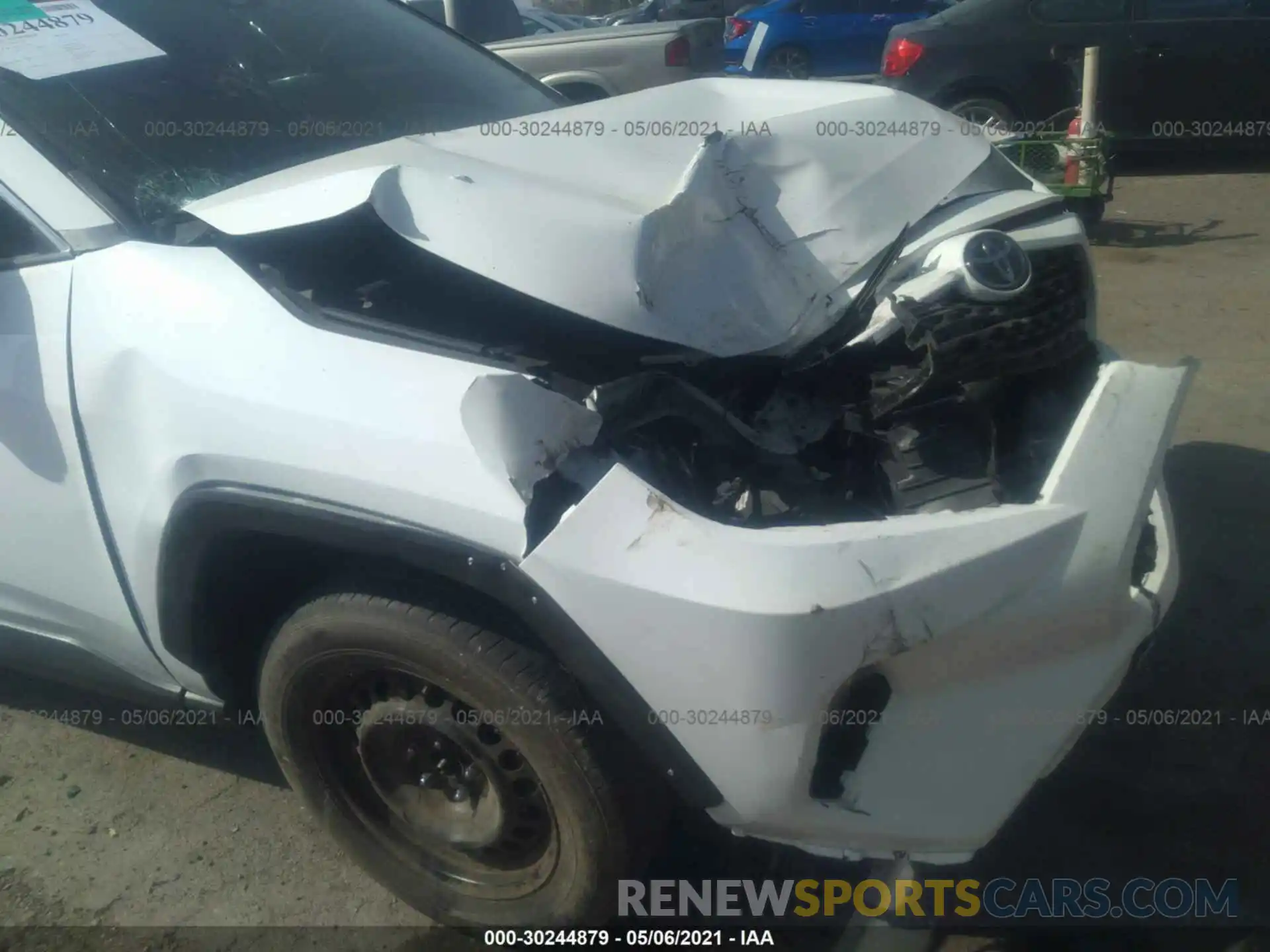 6 Фотография поврежденного автомобиля 2T3H1RFV2KC011430 TOYOTA RAV4 2019