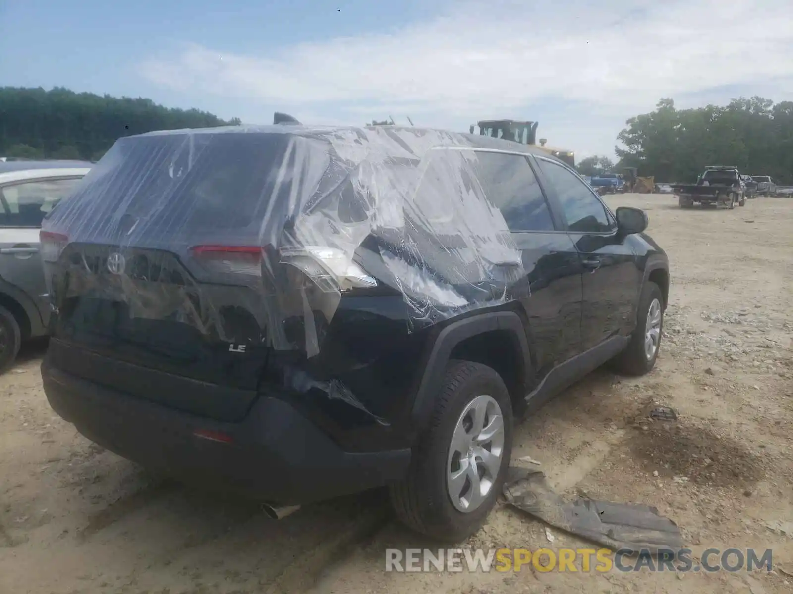 4 Фотография поврежденного автомобиля 2T3H1RFV2KC016756 TOYOTA RAV4 2019