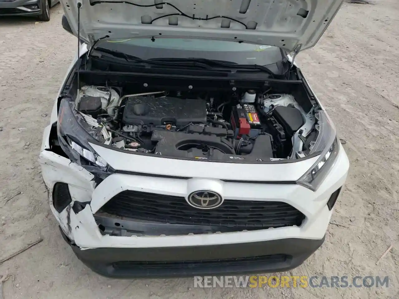 7 Photograph of a damaged car 2T3H1RFV2KC019091 TOYOTA RAV4 2019