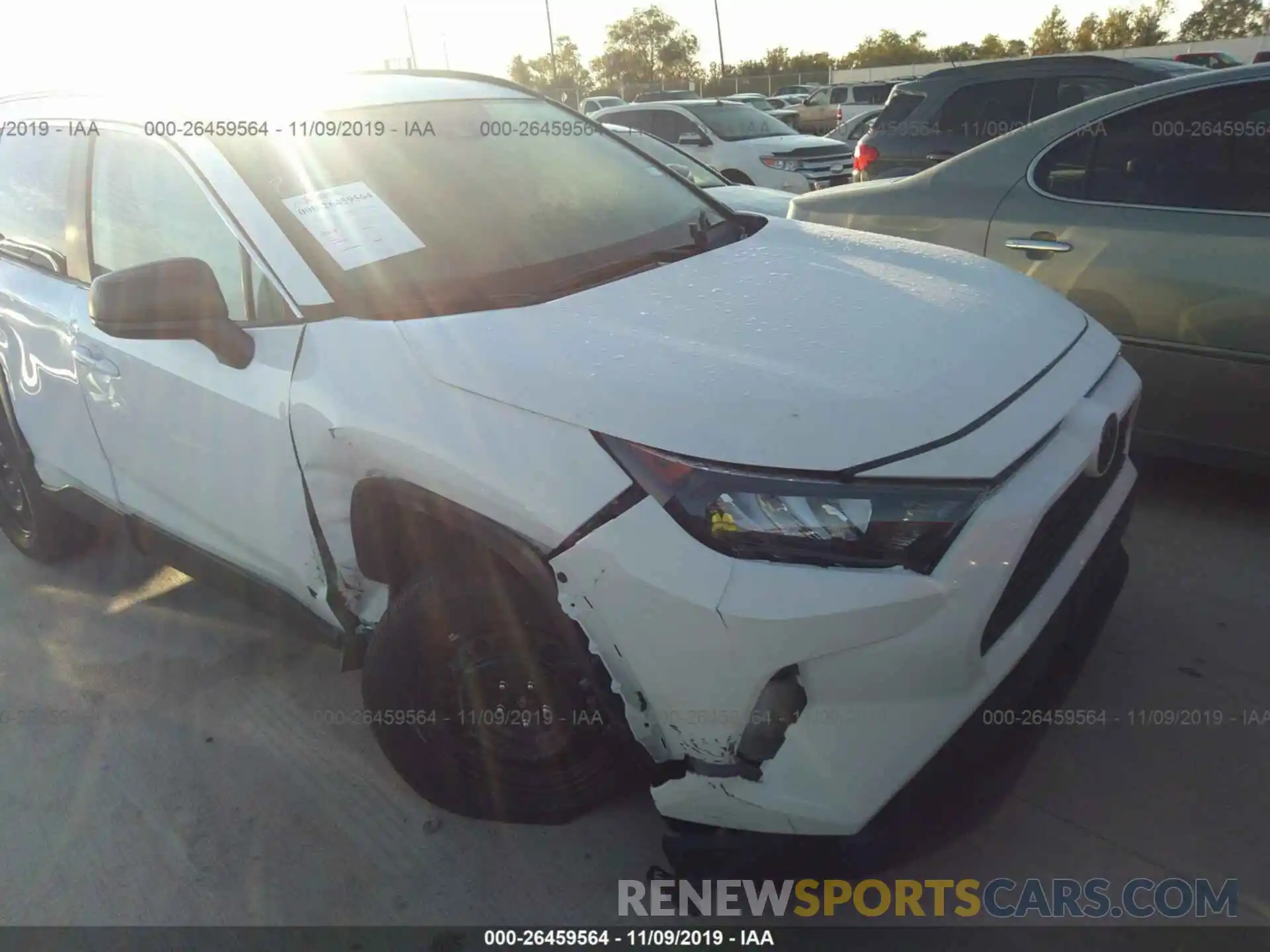 1 Photograph of a damaged car 2T3H1RFV2KC023397 TOYOTA RAV4 2019