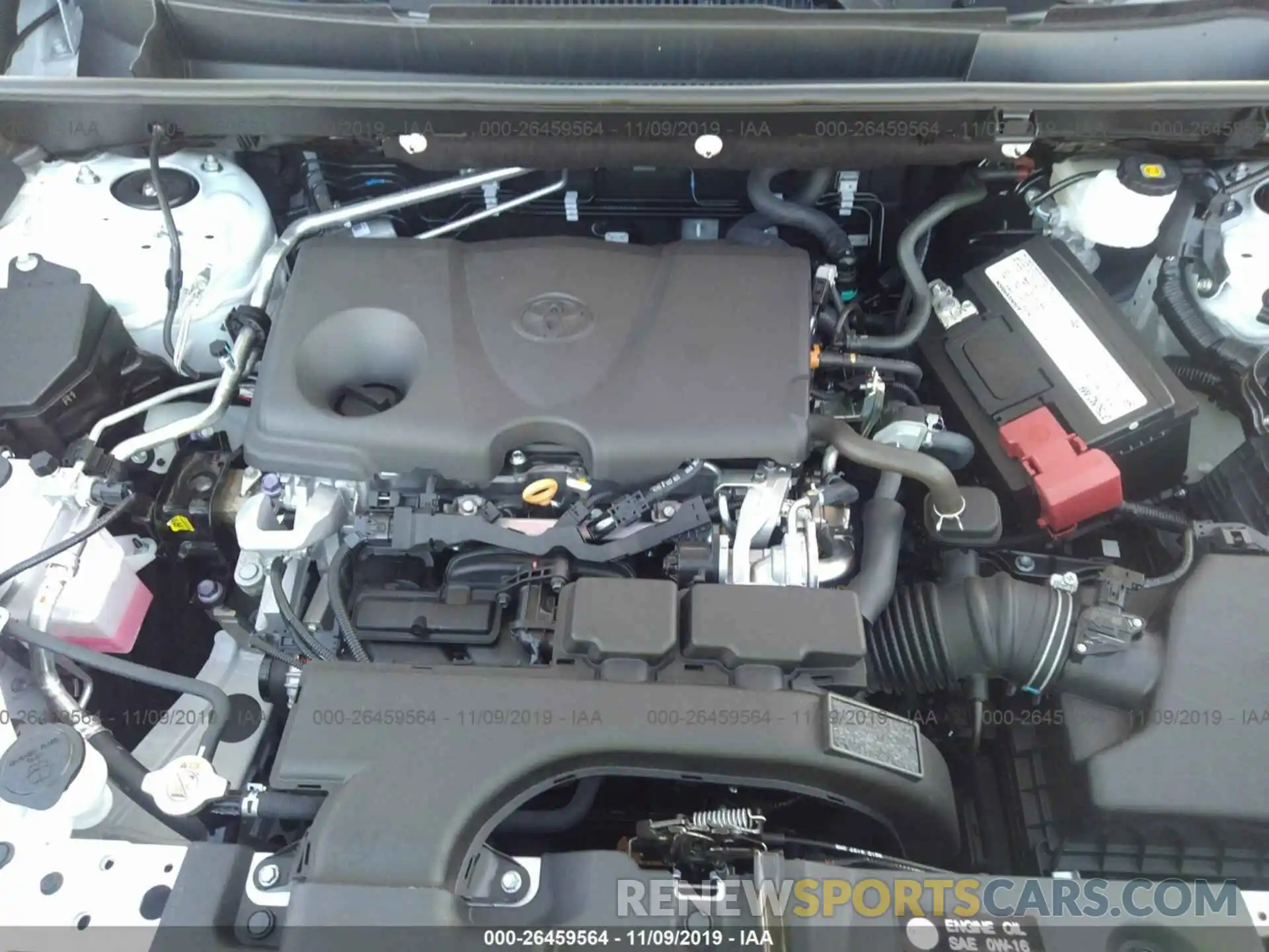 10 Фотография поврежденного автомобиля 2T3H1RFV2KC023397 TOYOTA RAV4 2019