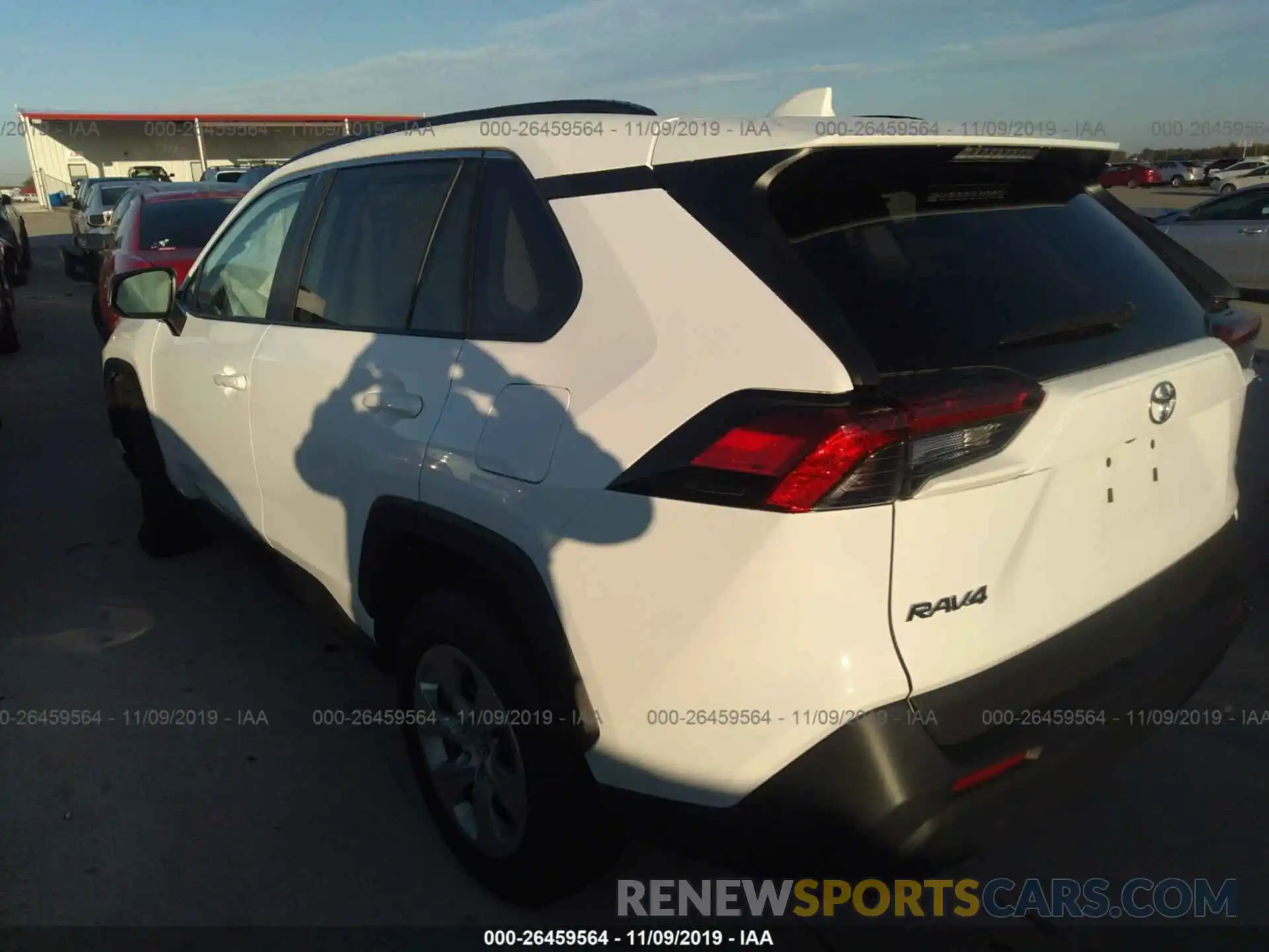 3 Photograph of a damaged car 2T3H1RFV2KC023397 TOYOTA RAV4 2019