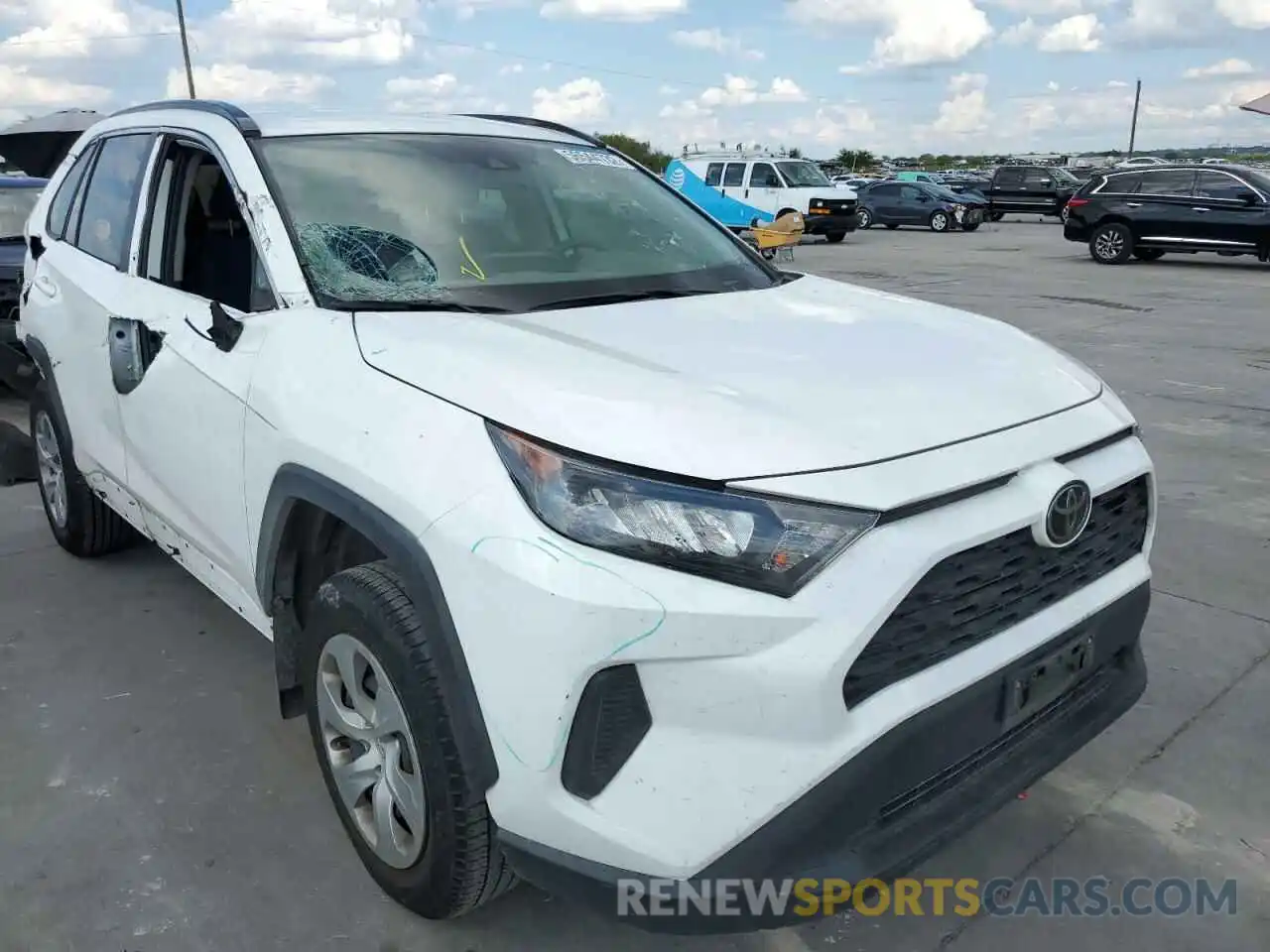 1 Фотография поврежденного автомобиля 2T3H1RFV2KC024968 TOYOTA RAV4 2019