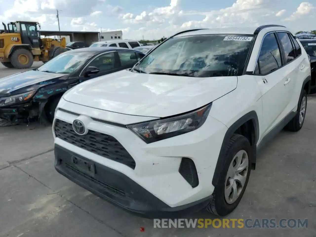 2 Фотография поврежденного автомобиля 2T3H1RFV2KC024968 TOYOTA RAV4 2019