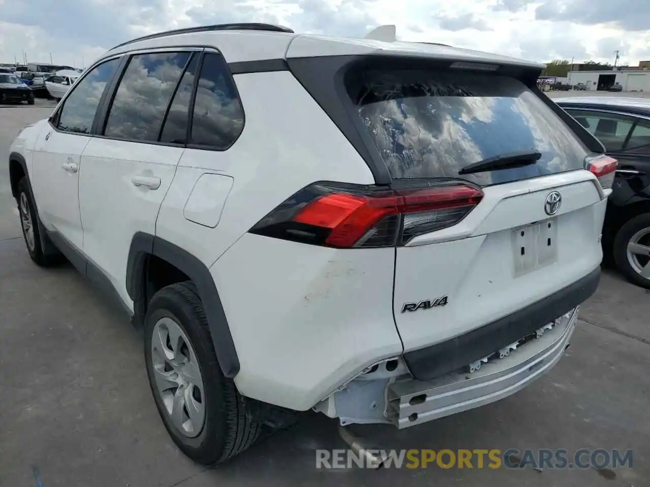 3 Фотография поврежденного автомобиля 2T3H1RFV2KC024968 TOYOTA RAV4 2019